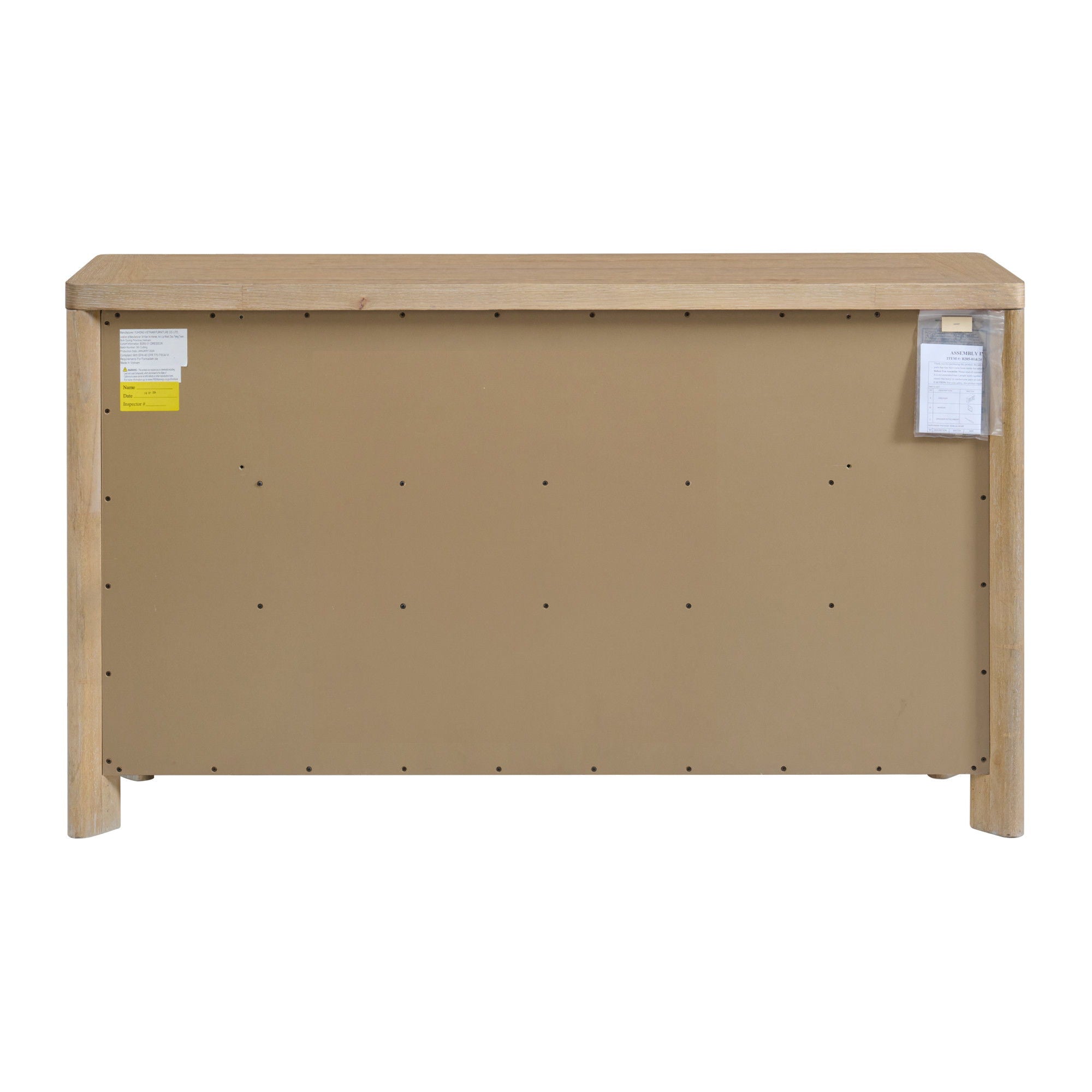 Clove - 8 Drawer Dresser - Tan