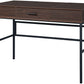 ACME Verster Built-in USB Port Writing Desk, Oak & Black Finish 93092