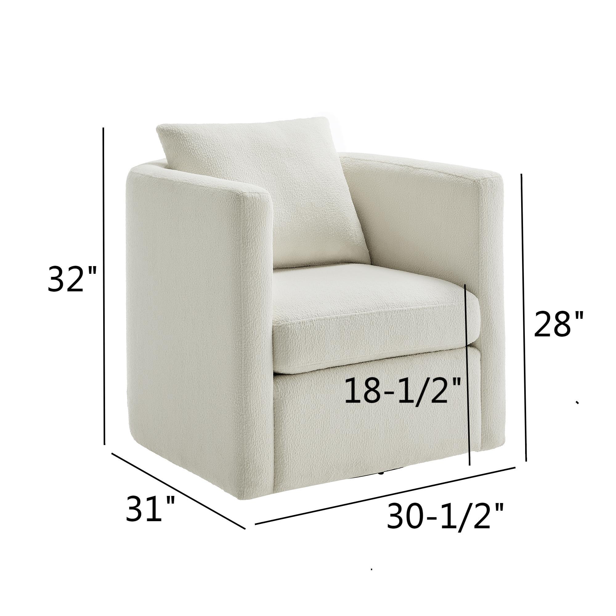 Sutton - Swivel Barrel Chair