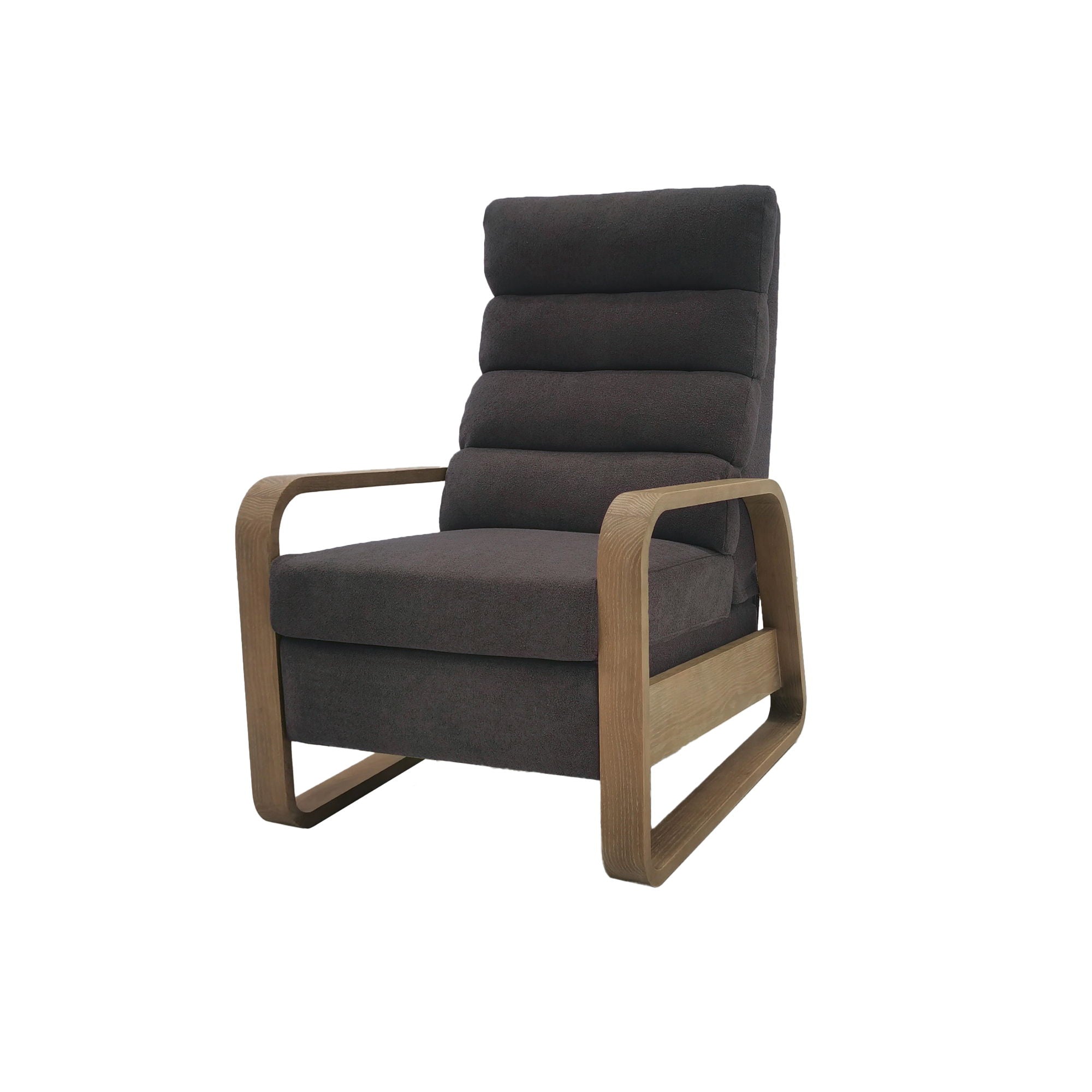 Jordan - Framed Push Back Recliner - Gray