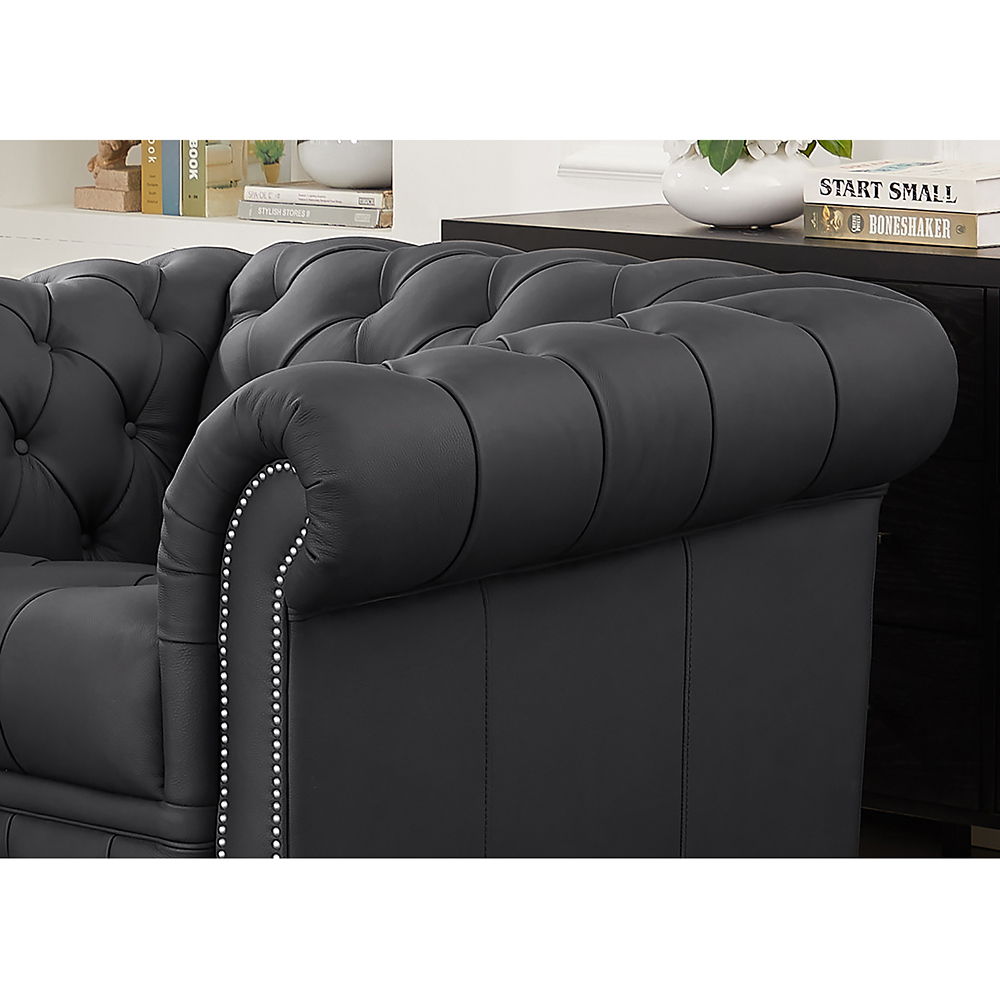 York - Waxy Pull Up Leather Chair