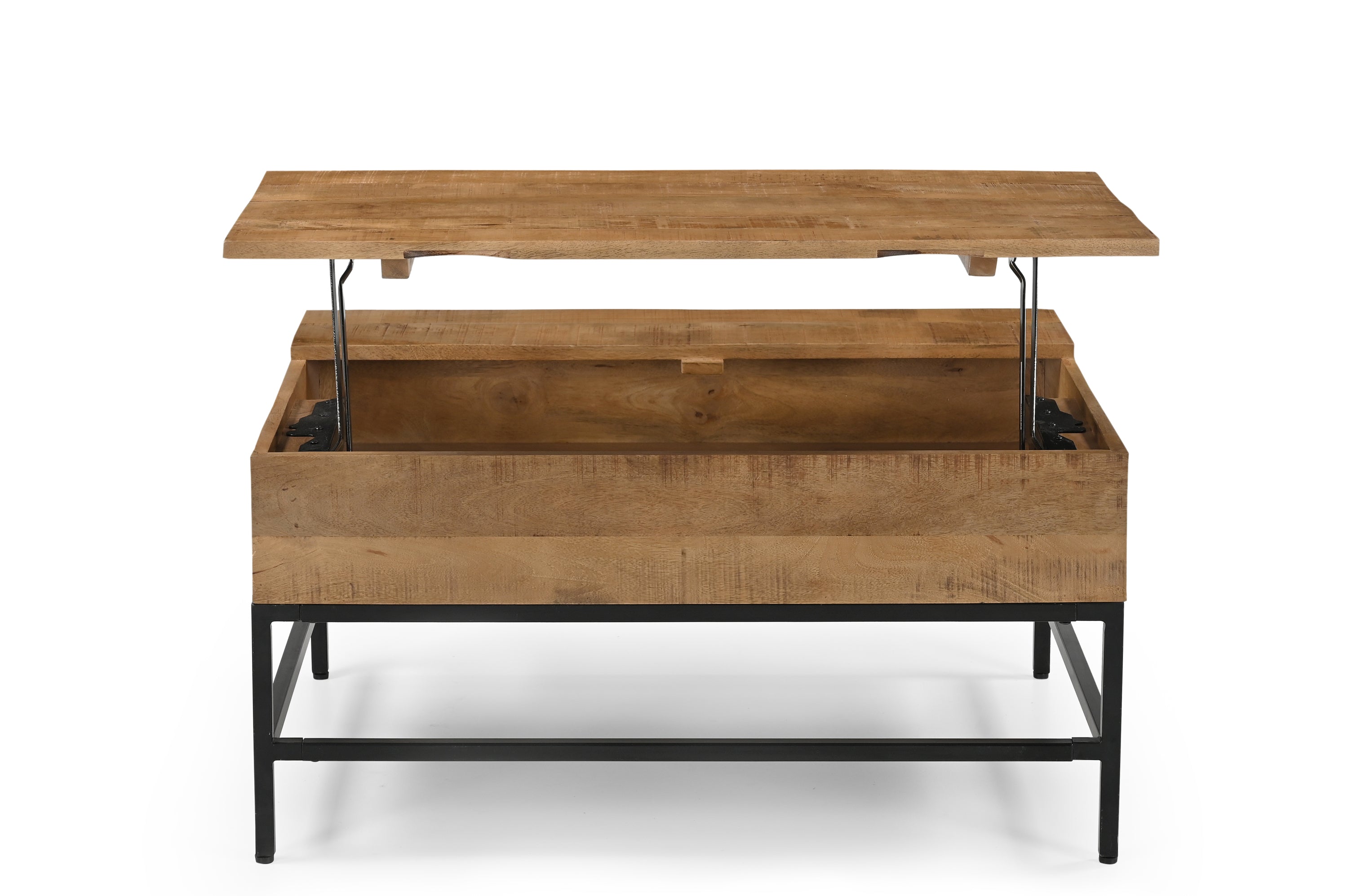 T1105-01 Natural Lift Top Coffee Table