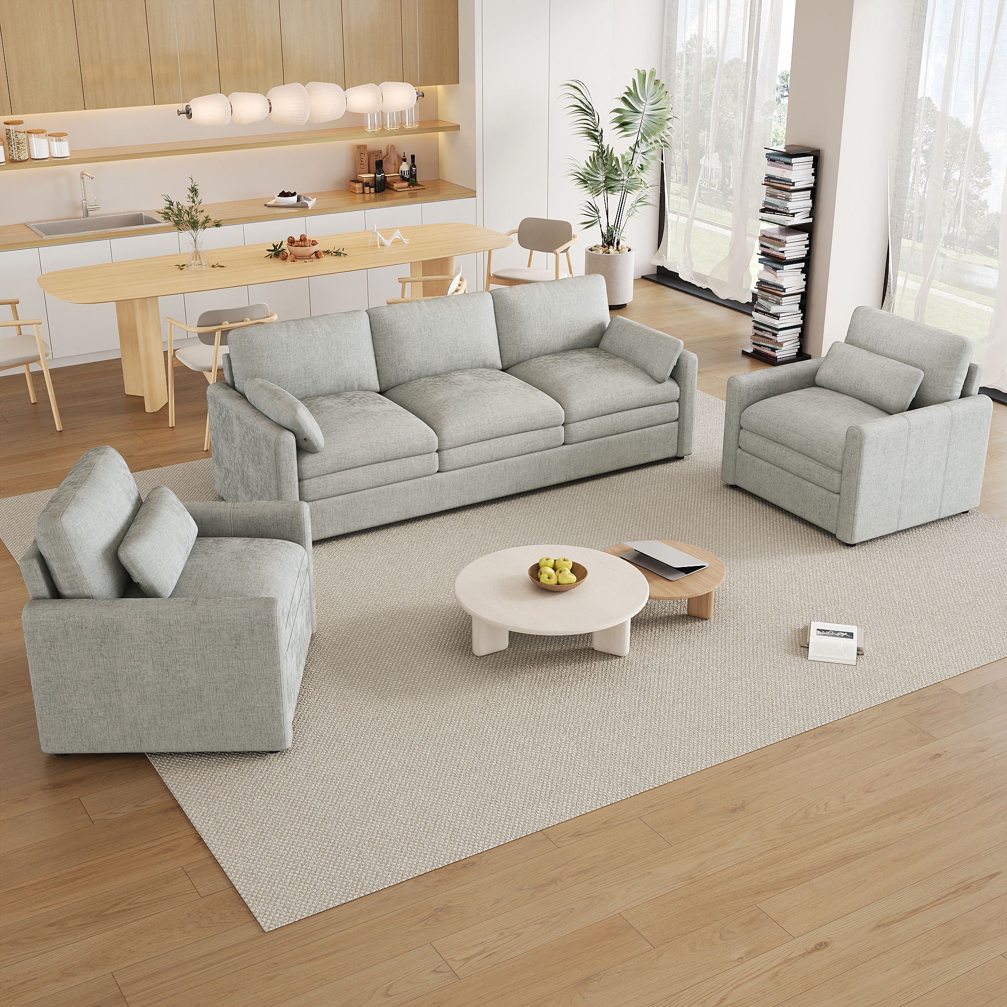 Cloud Sofa Set Couch For Living Room