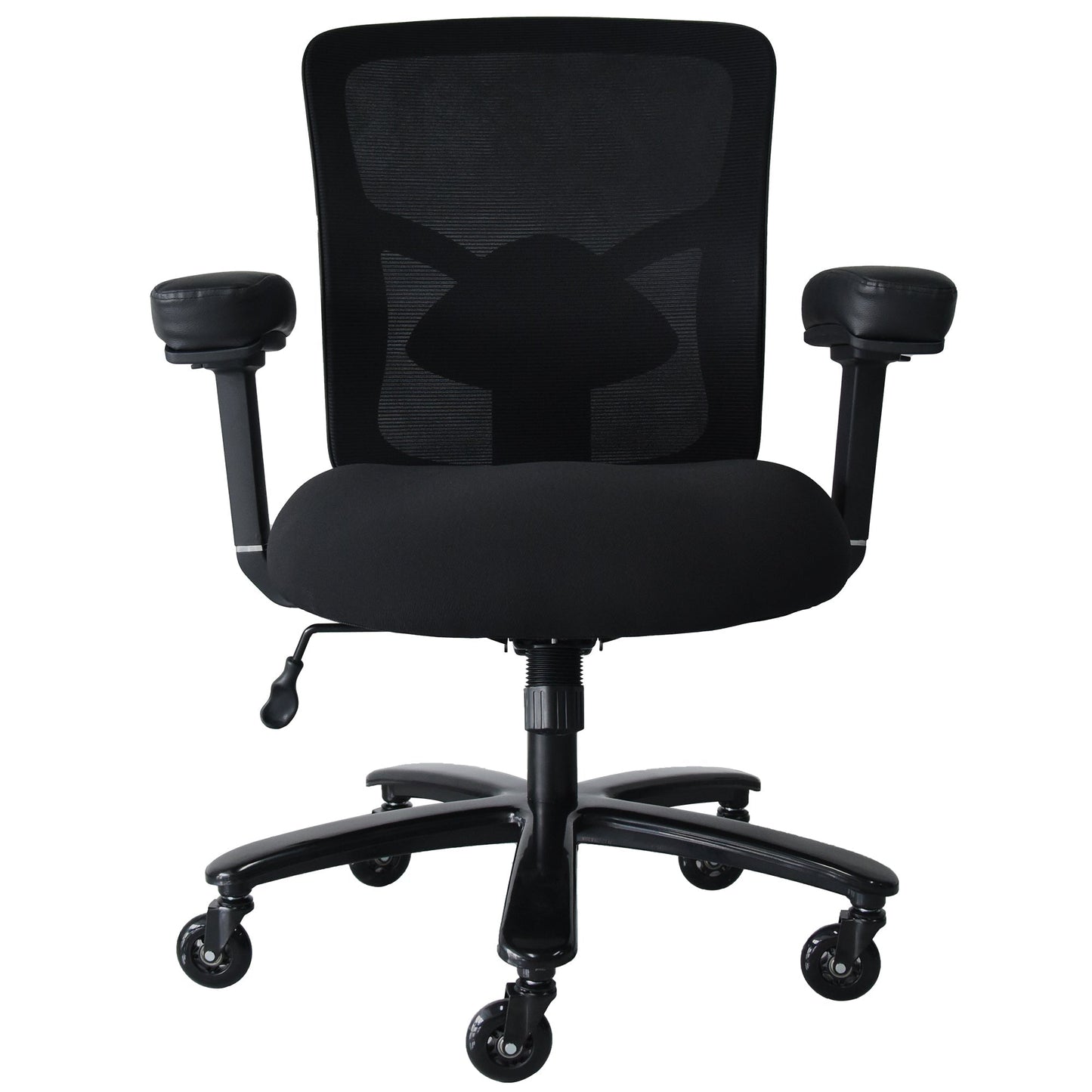 Big and Tall Office Chair 400lbs, Ergonomic Mesh Desk Computer Chair with Adjustable Lumbar Support Arms High Back Wide Seat Task Executive Rolling Swivel Chair for Women Men, Heavy People