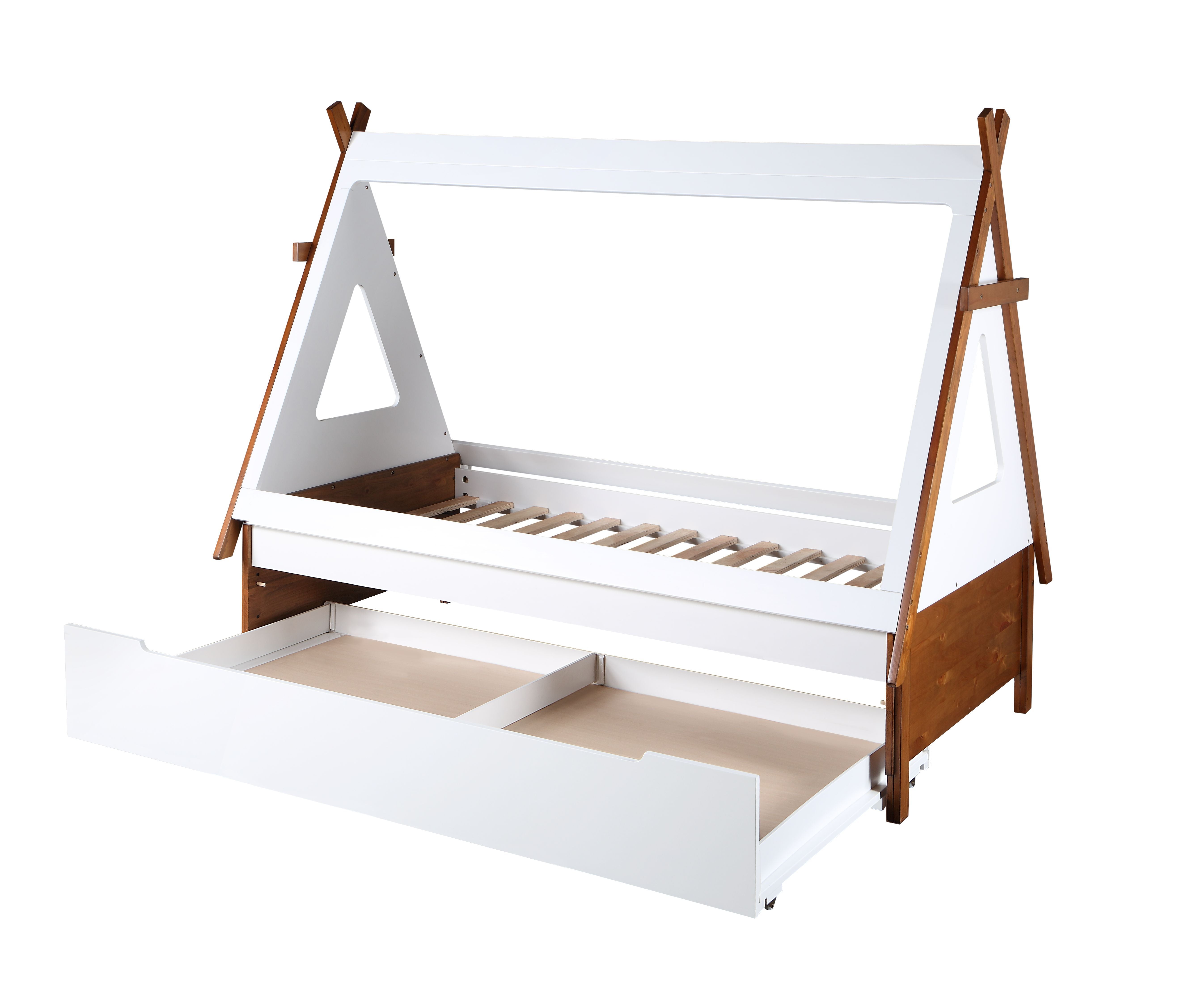 Loreen - Twin Bed - White