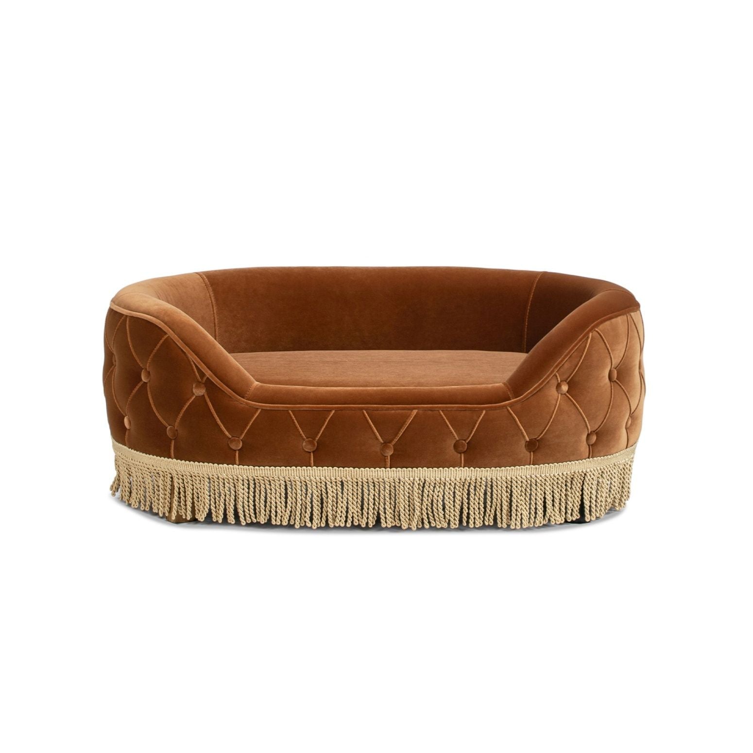 Monroe - Dog Sofa Bed - Burnt Orange
