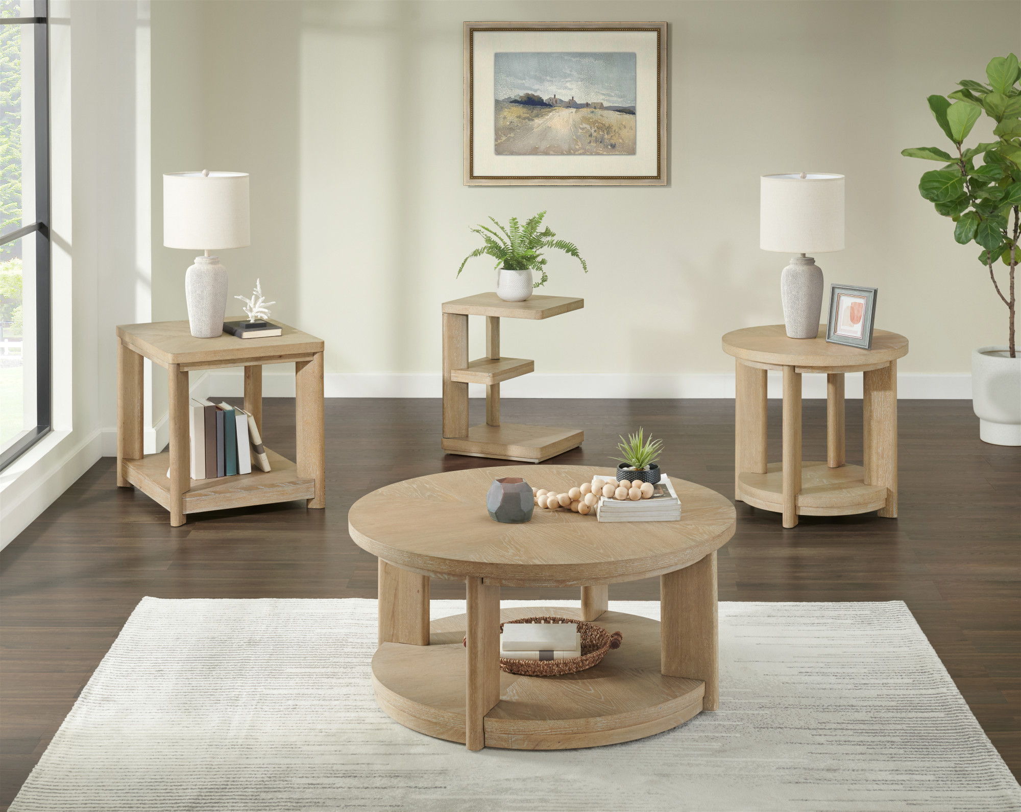 End Table - Tan