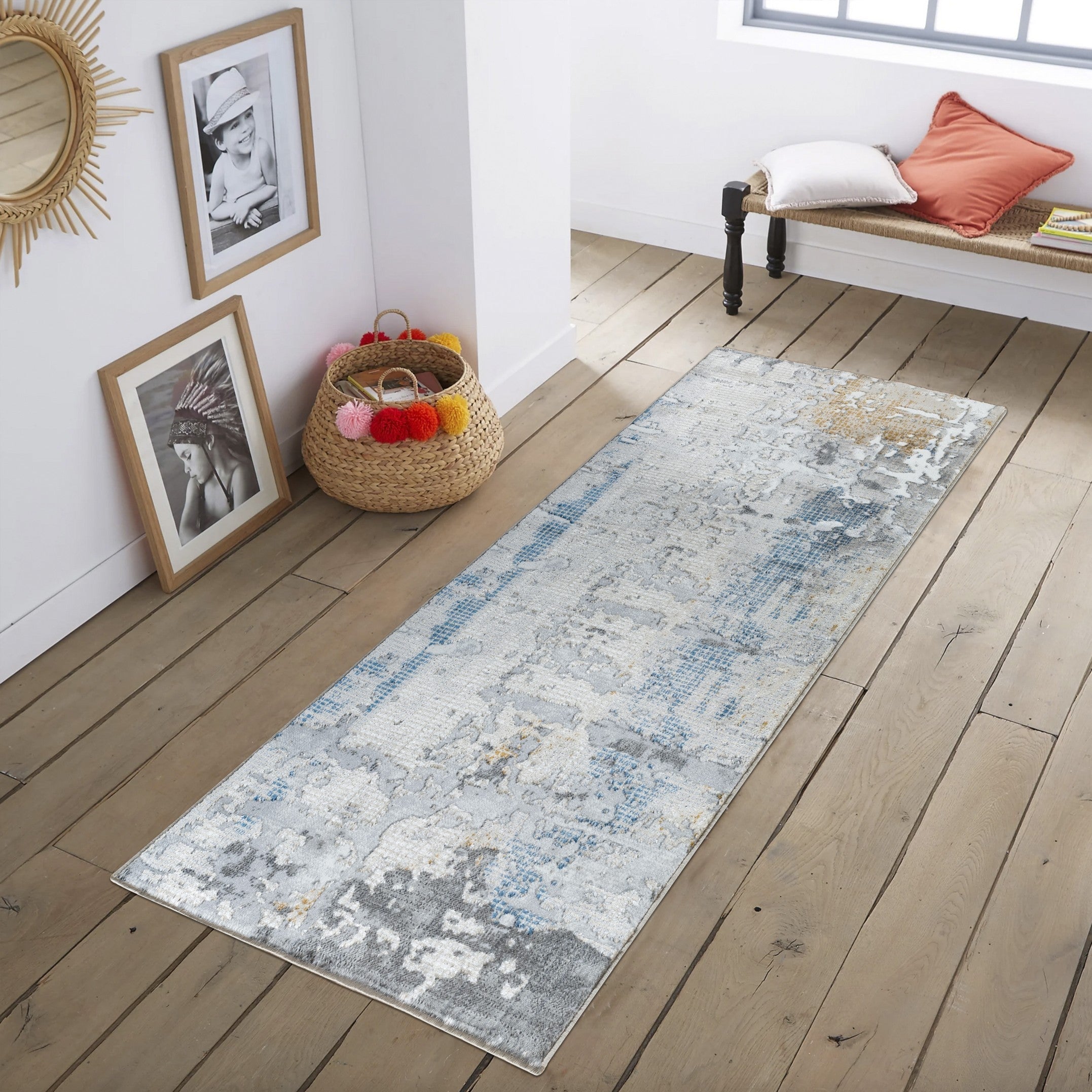 Textures GC_ART2001 Multi 7 ft. 10 in. x 9 ft. 10 in. Area Rug