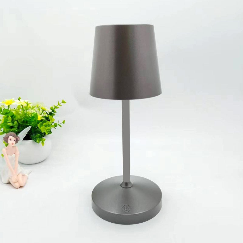 Creative Rechargeable Eye Protection Table Lamp Study Bedroom Bedside Restaurant Bar Reading Desk Decorative Lamp