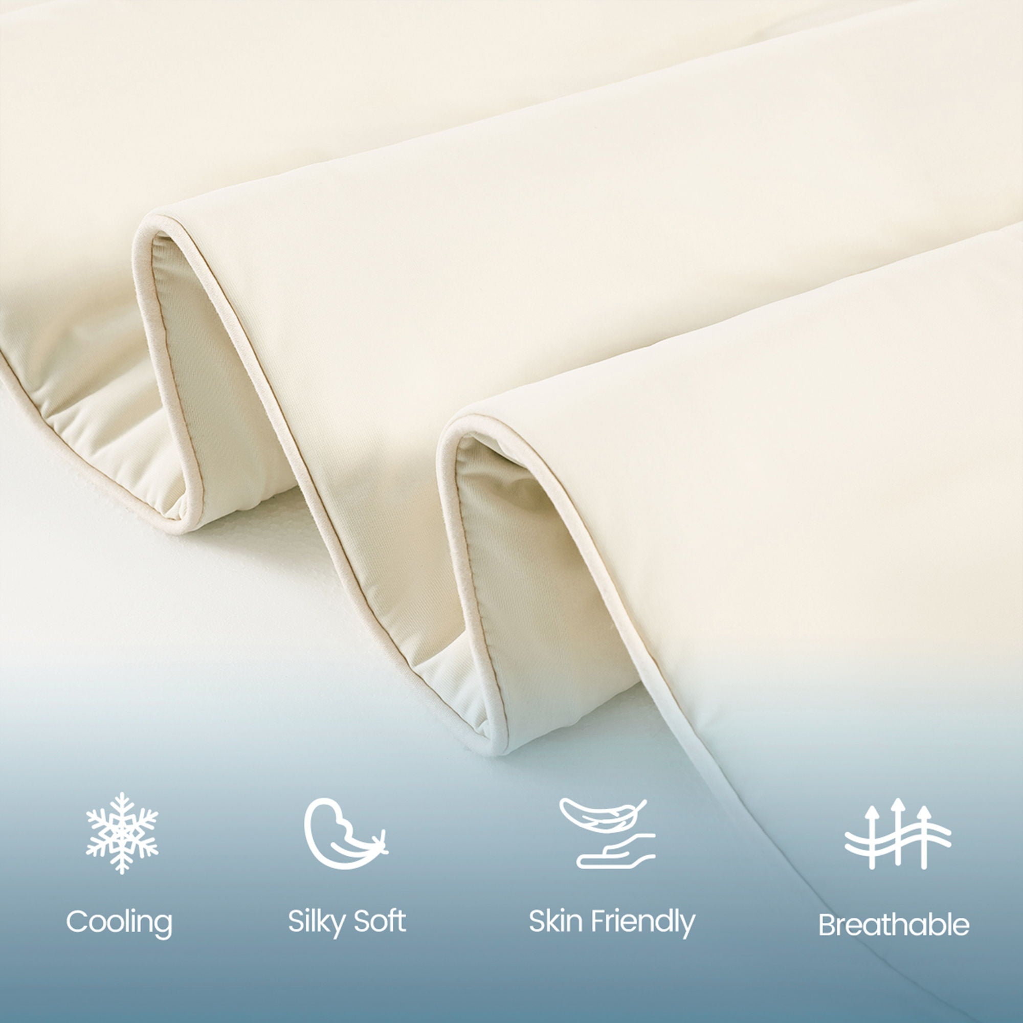 Ice Touch - Sublime Serenity Luxury Comforter - Ivory