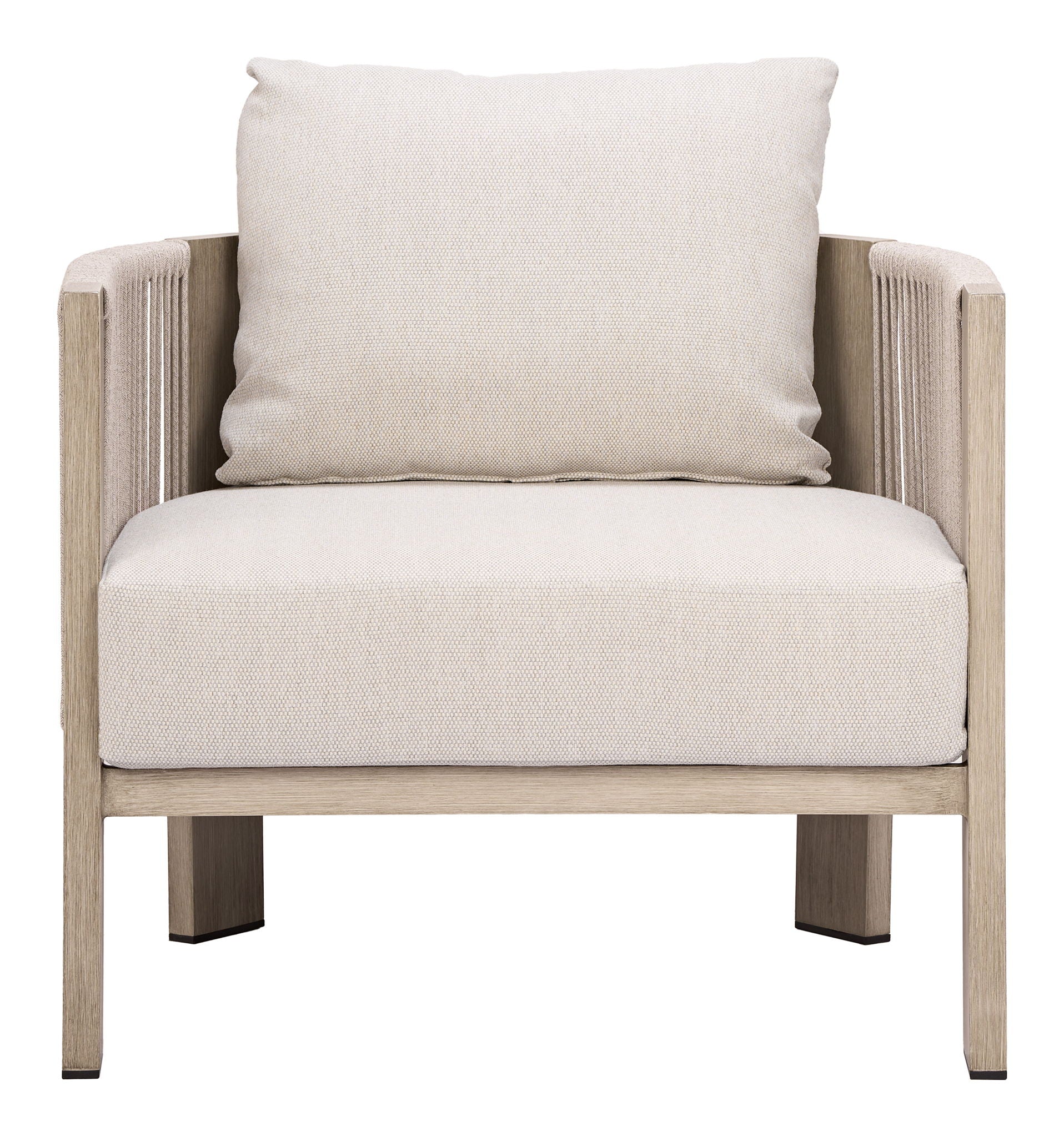 Sunlit Springs - Accent Chair - Gray / Light Brown