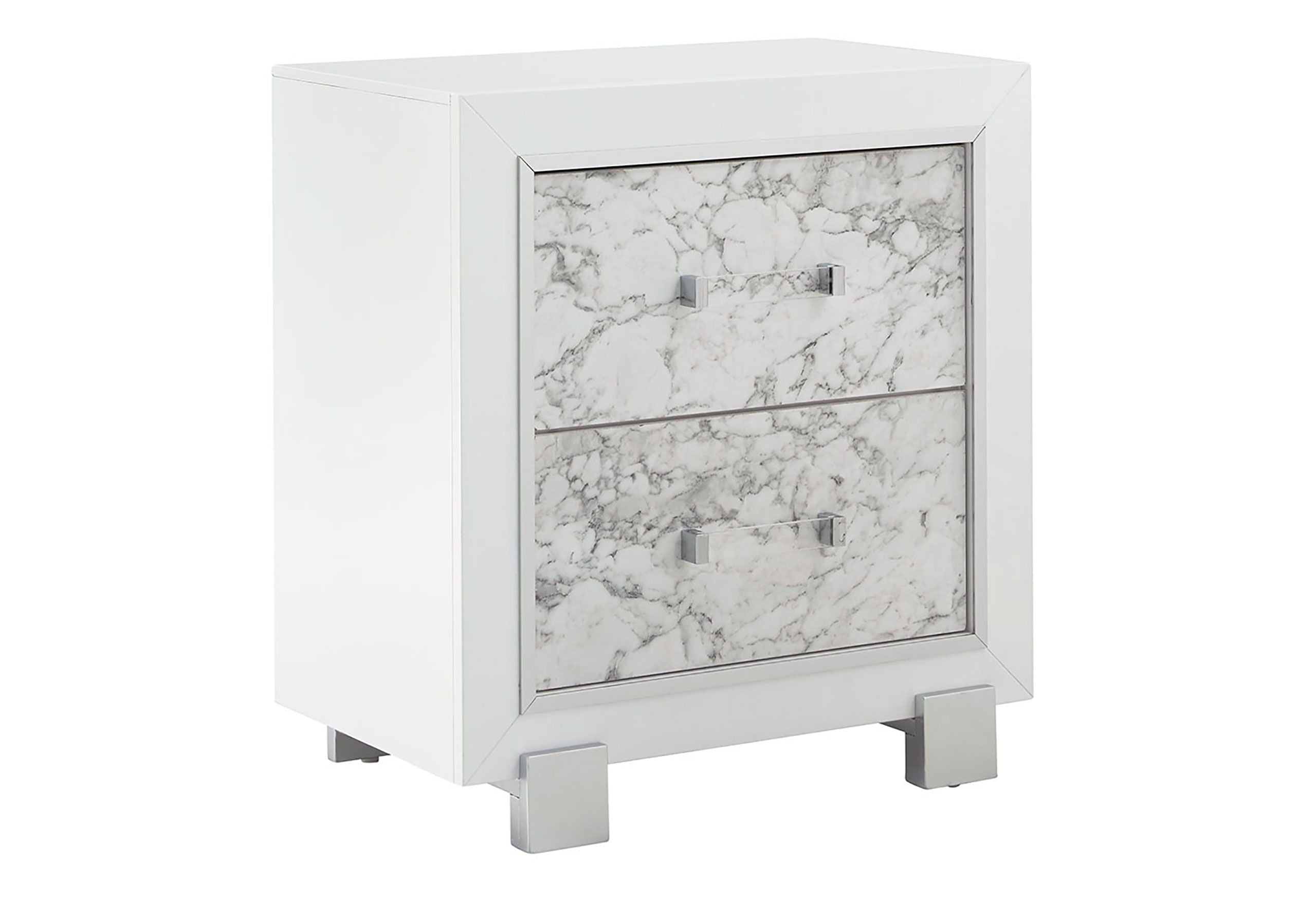 Santorini - Nightstand - White