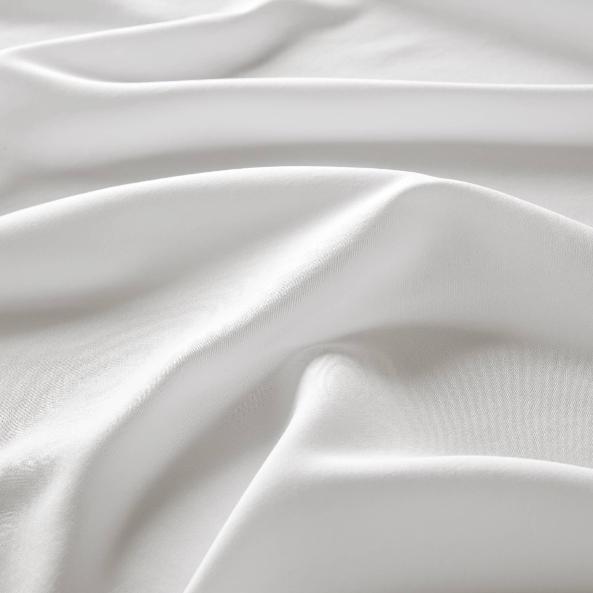 Plain Weave - King Essential Microfiber Sheet Set - Bright White