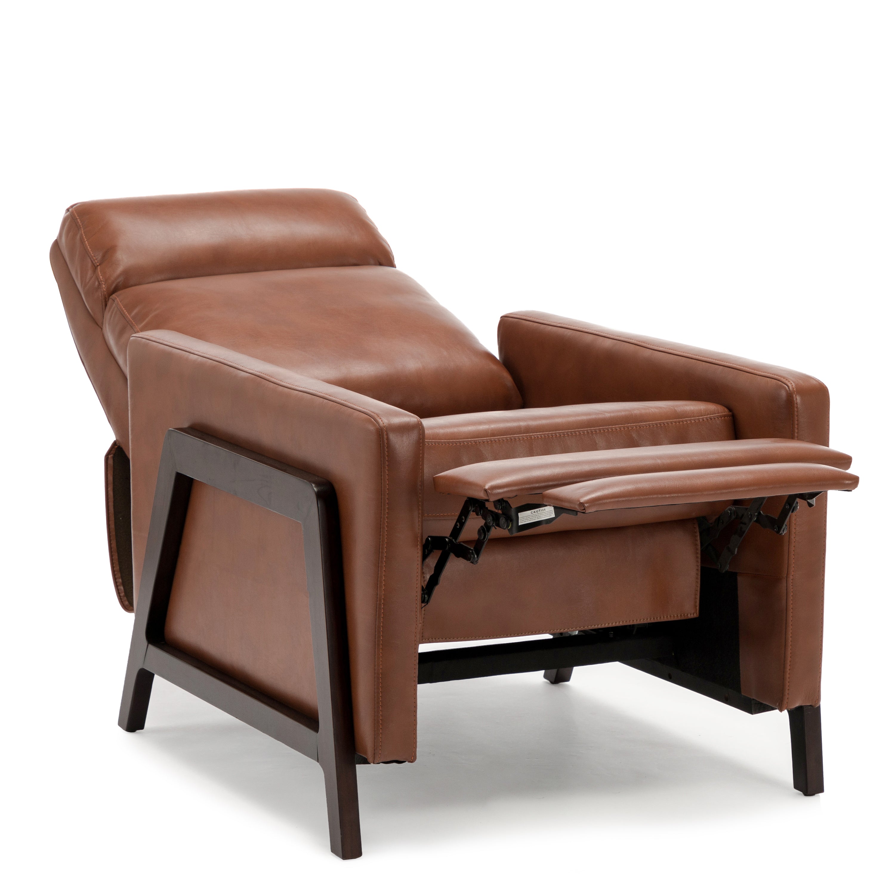 Madeline Push Back Recliner -Caramel