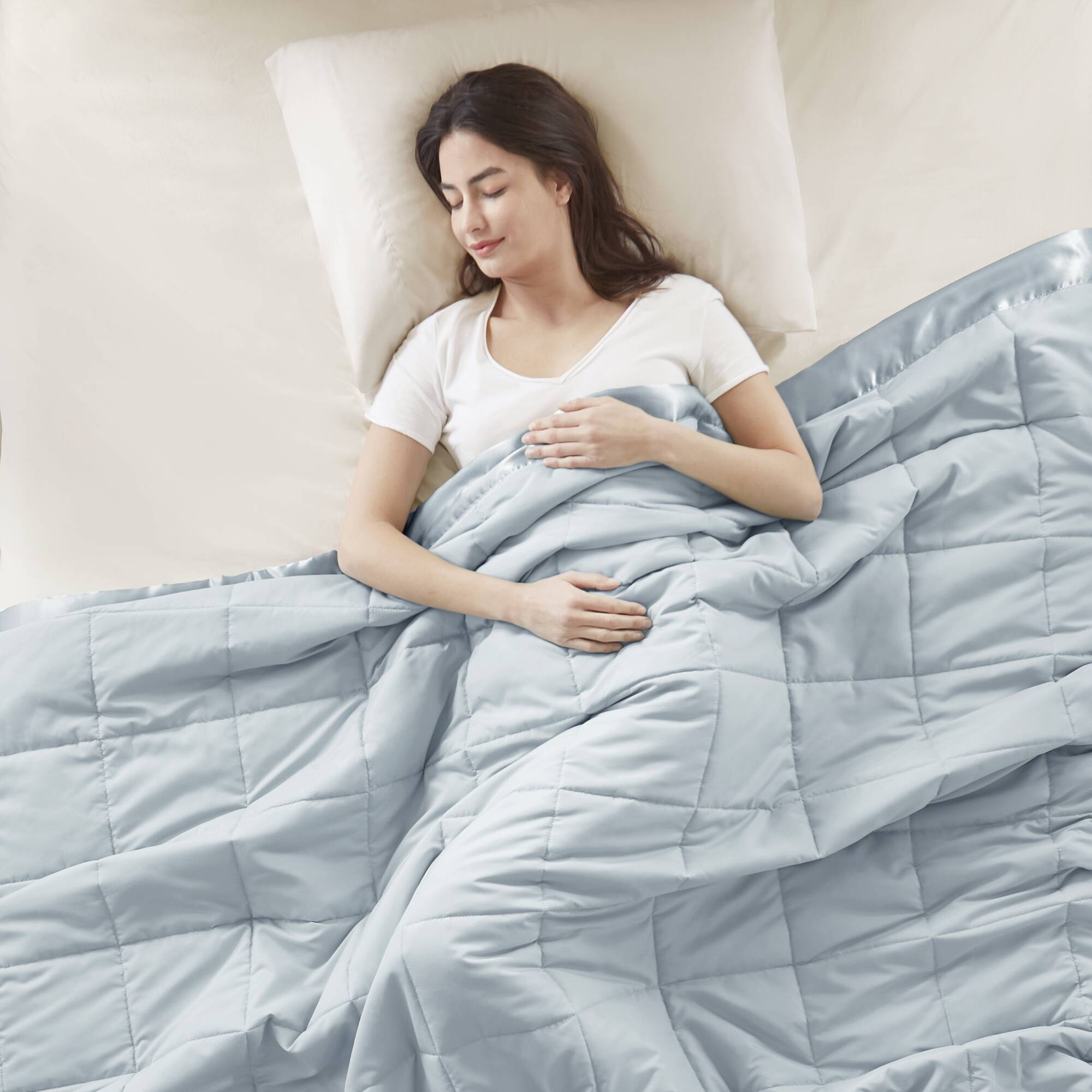 Windom - All Season Hypoallergenic Blanket With 3M Scotchgard - Blue