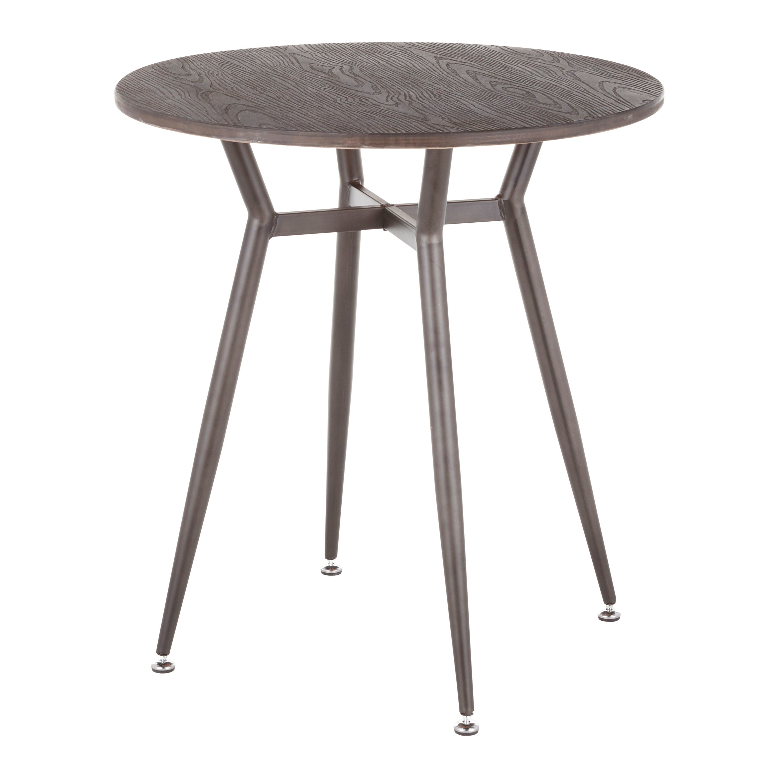 Clara - Industrial Round Dinette Table