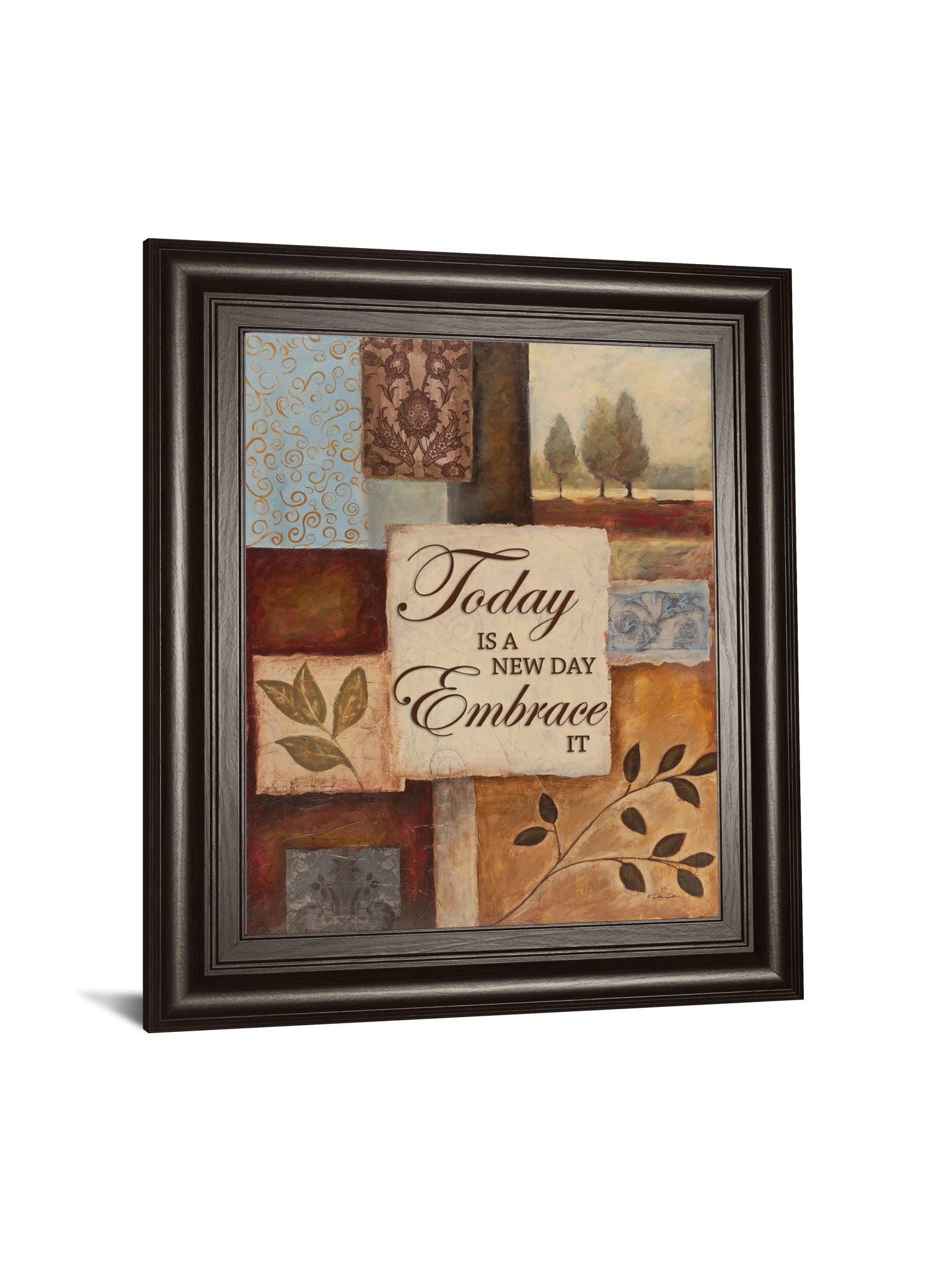 New Day By Dee Dee - Framed Print Wall Art - Light Brown