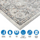 Medallion Woven Area Rug