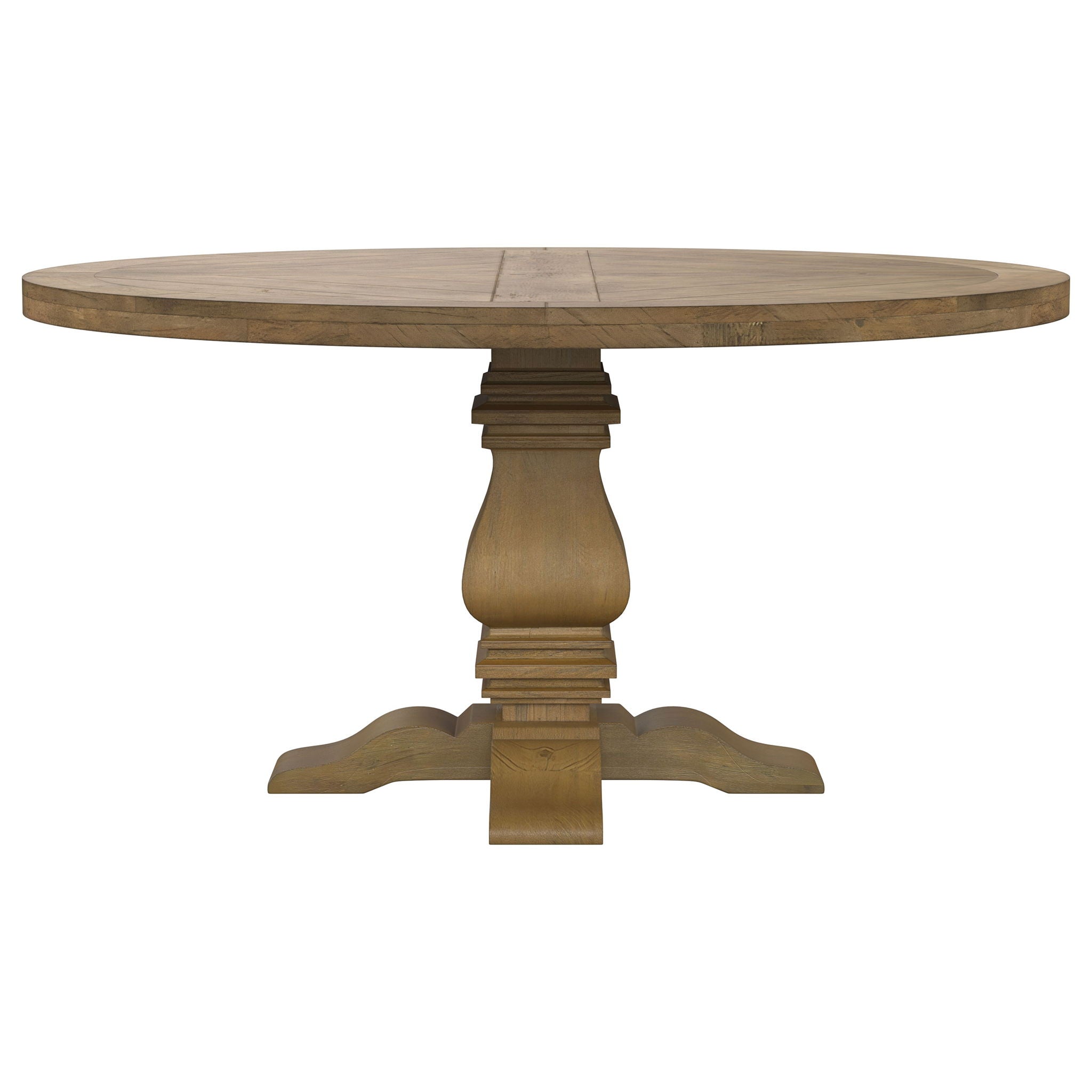 Round Dining Table Set With Upholstered Chairs