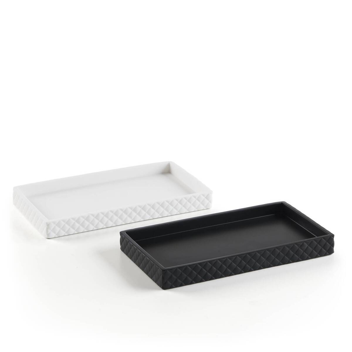 Resin - Bath Accessories Set - Onyx
