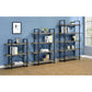 Grey Driftwood and Gunmetal 5-tier Bookcase