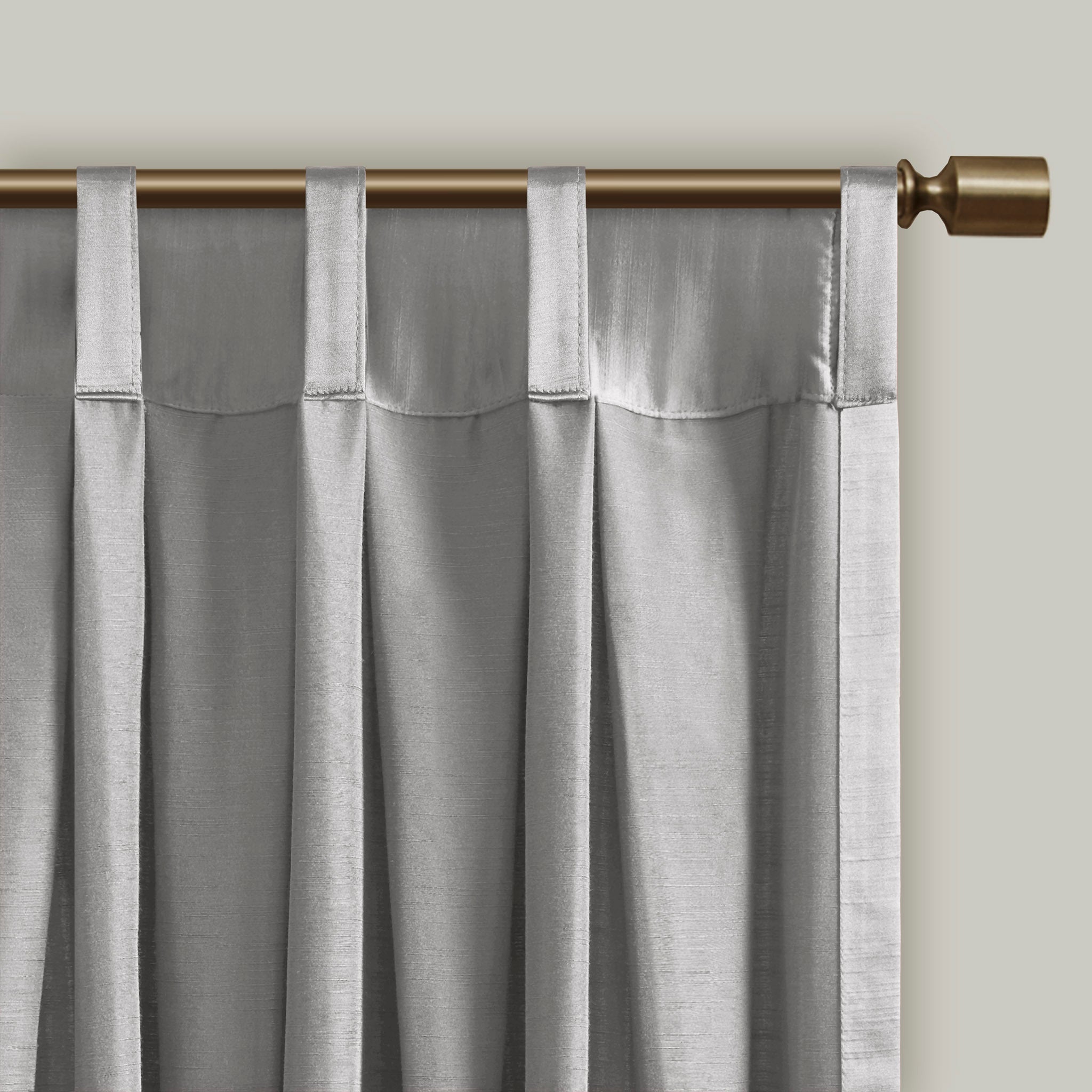 Pleat Curtain Panel with Tieback (Single)