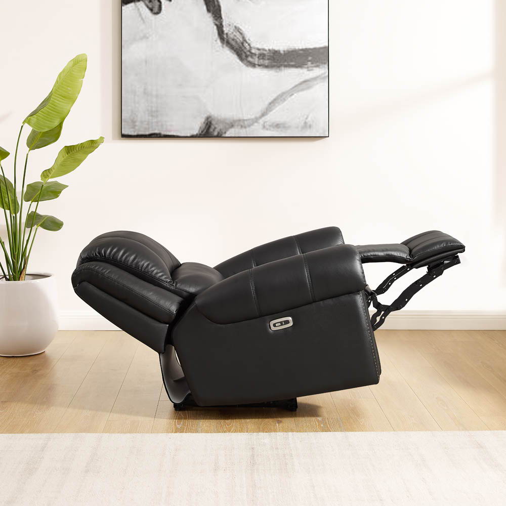 Marco - Power Zero Gravity Recliner - Black