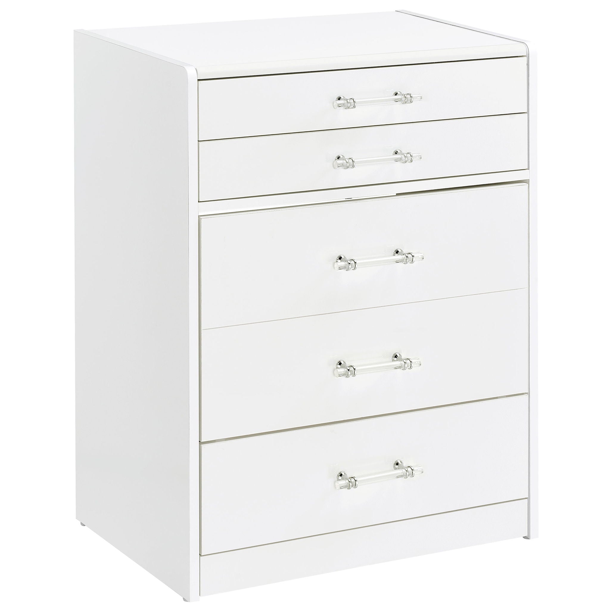 Ayuba - 3 Drawer Makeup Vanity Table With Mirror And Stool