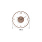 Solid Wood Creative Silent Quartz Clock Wall Clock 35cm