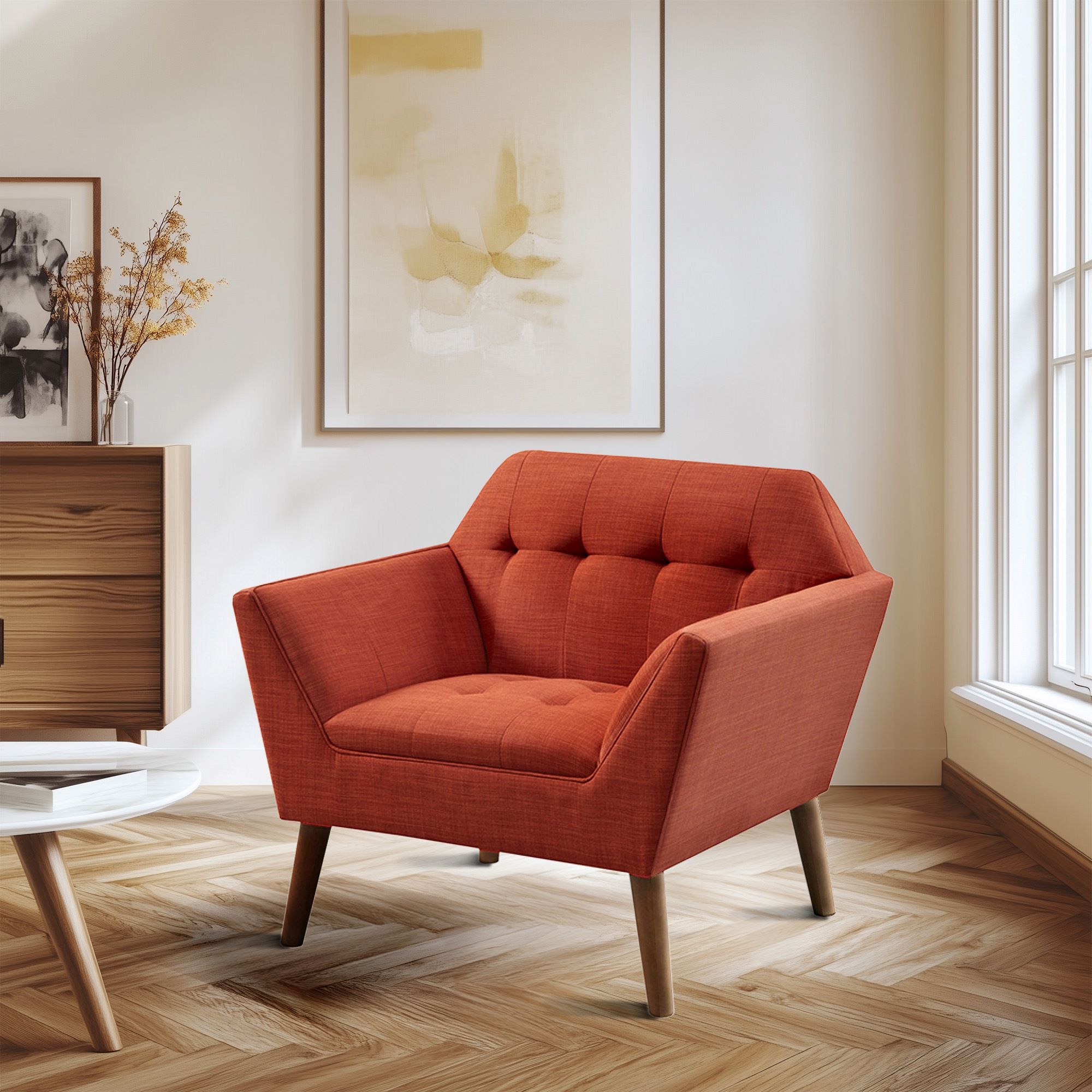 Newport - Lounge Chair - Spice