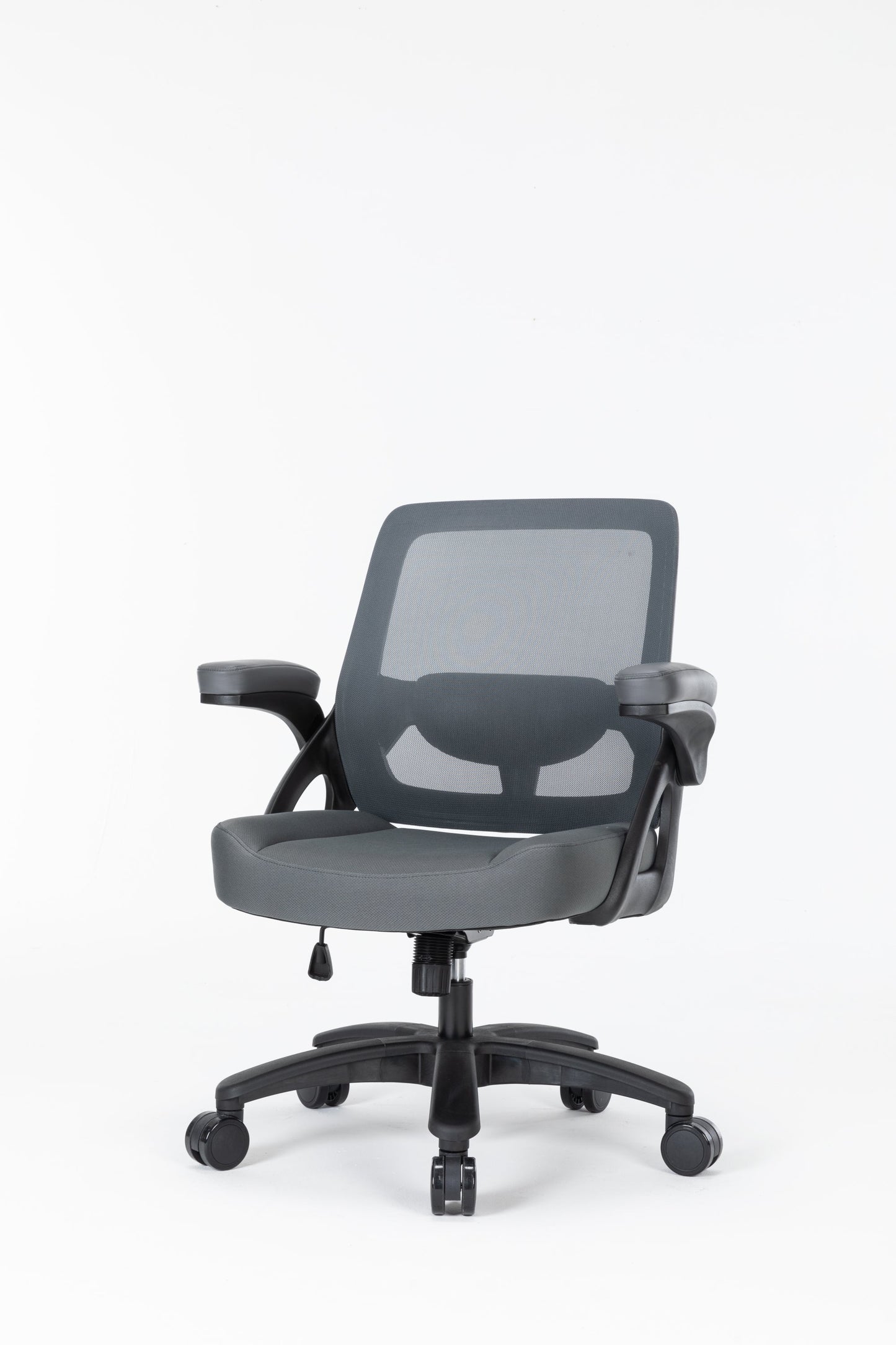 Big and Tall Office Chair 400lbs with Flip-up Arms, Mesh Ergonomic Heavy Duty Computer Chair Desk Chair Wide Seat, Executive Swivel Task Rolling Chairs for Heavy People