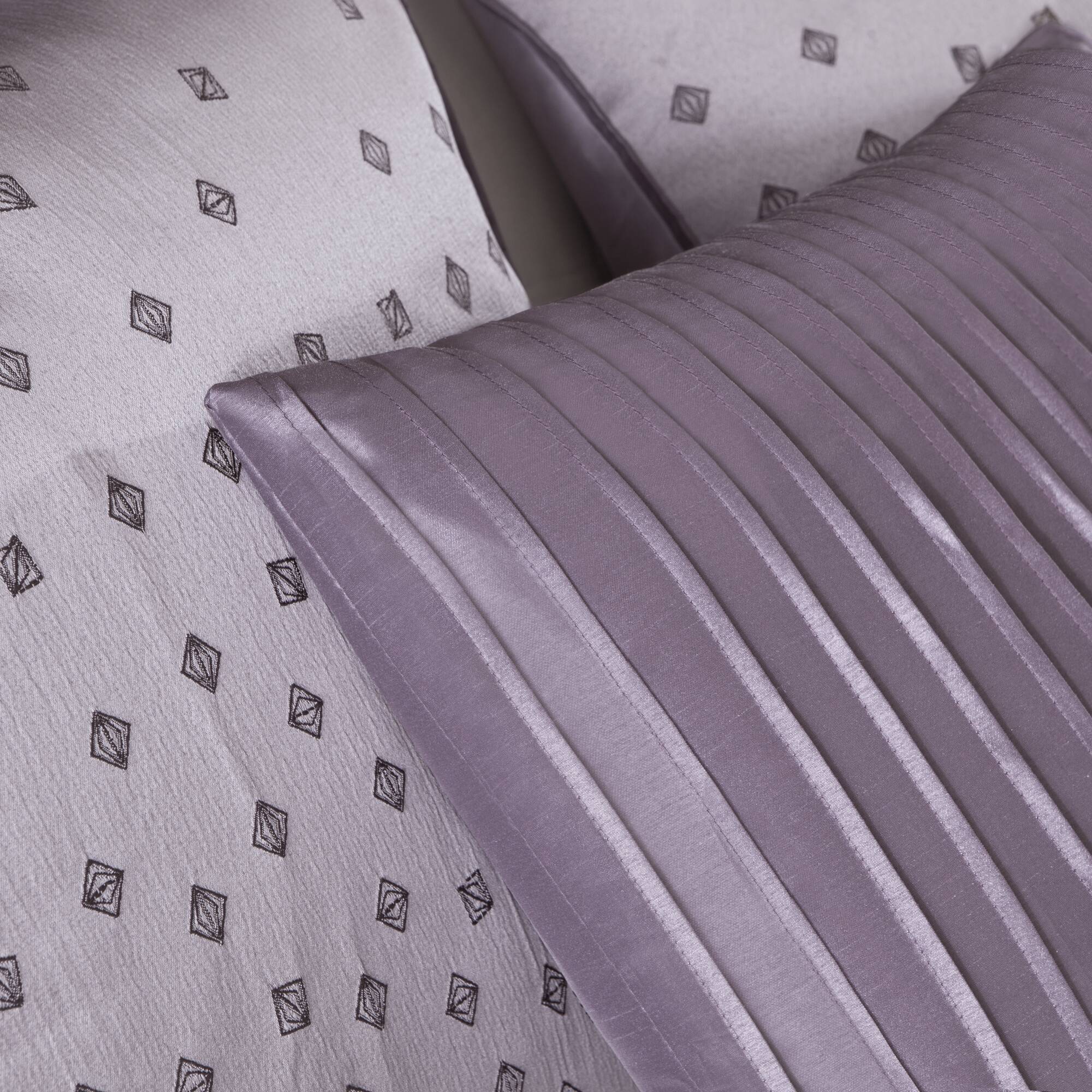 Biloxi - King Piece Comforter (Set of 7) - Purple