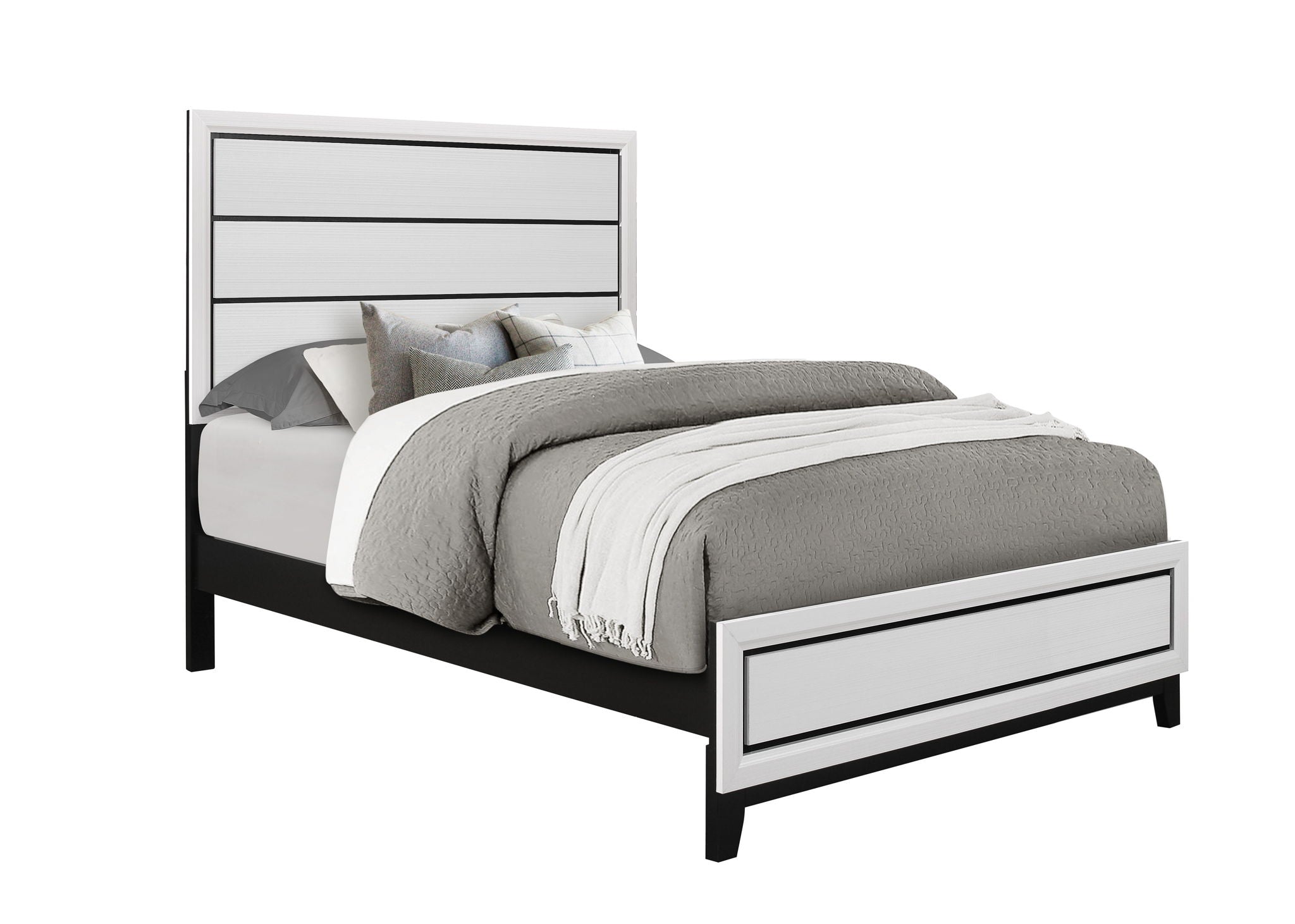 Kate - Full / Twin Bed Side Rails - White