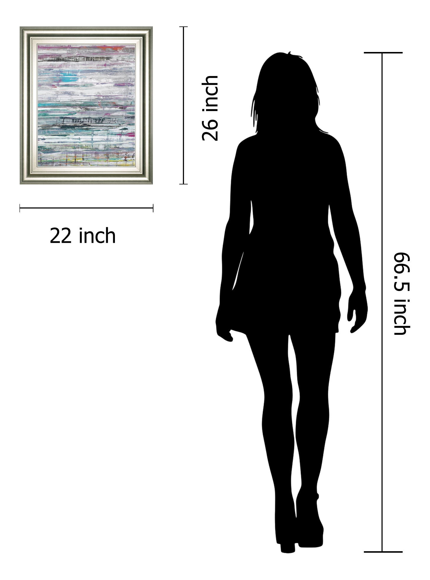 Land Drift By Hilario Gutierrez - Framed Print Wall Art - Gray