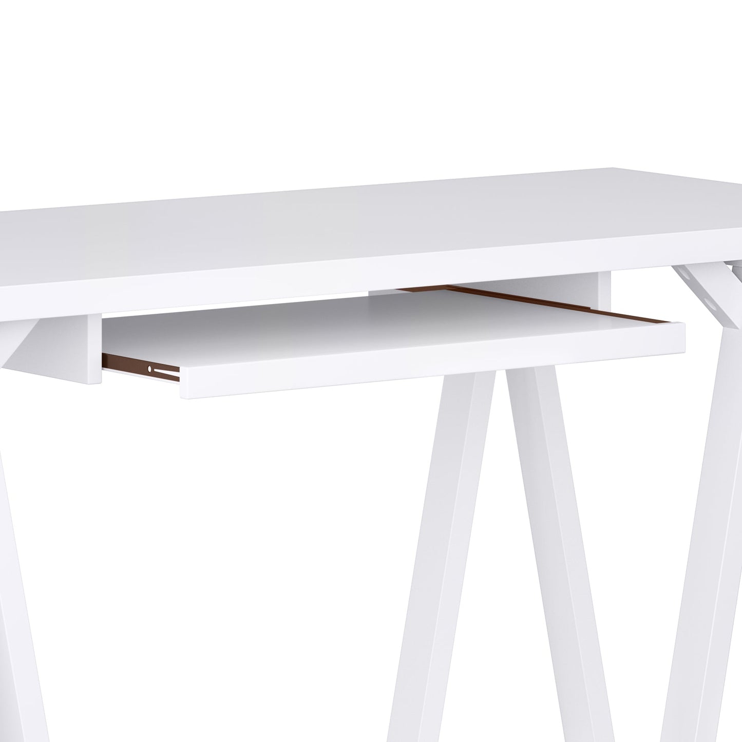 Sawhorse - Desk - White