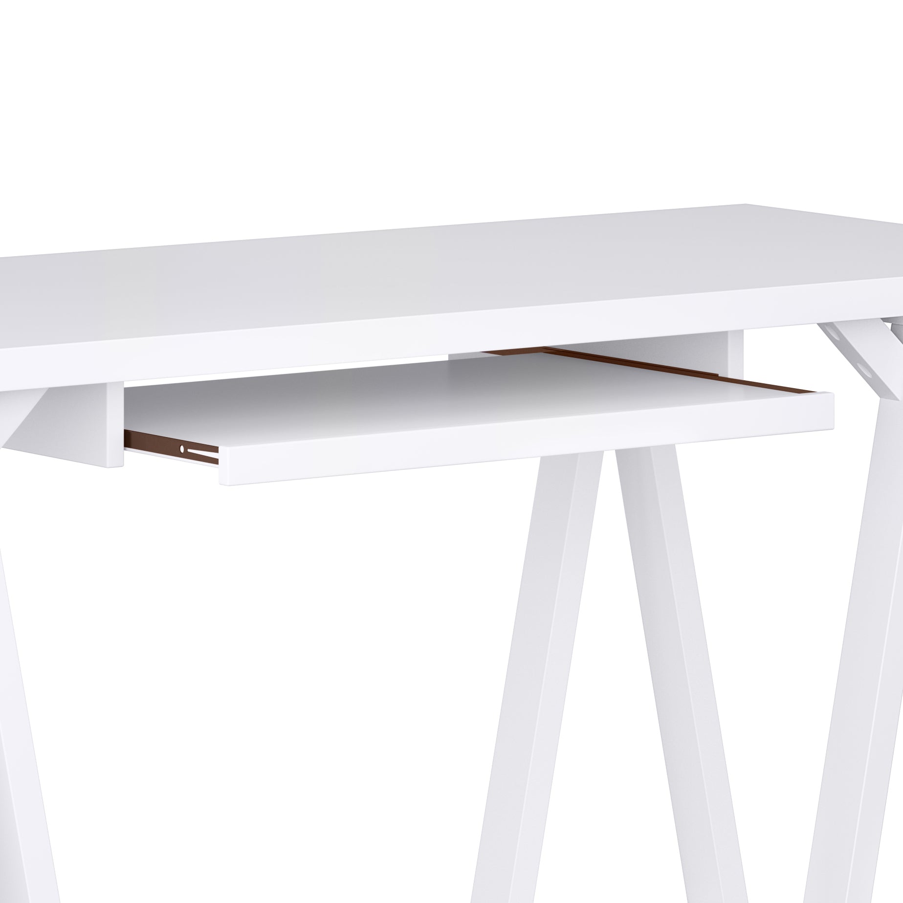 Sawhorse - Desk - White