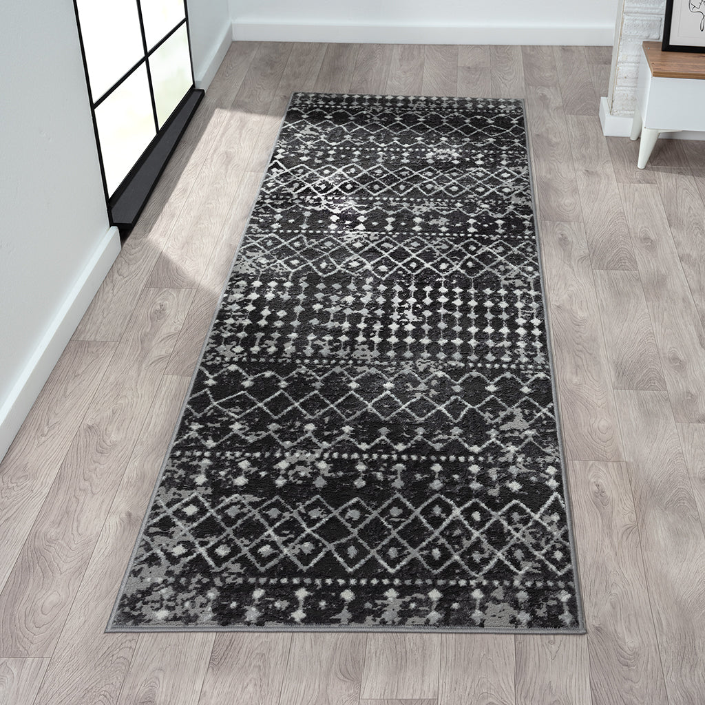 Moroccan Global Woven Area Rug