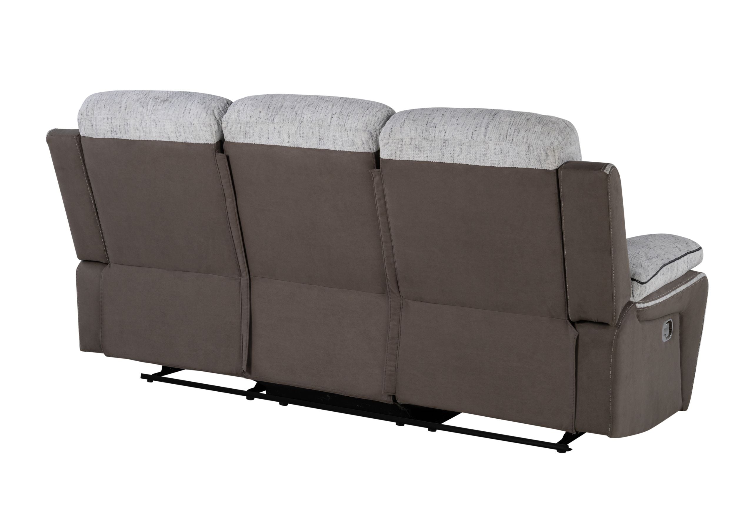 U5050 - Reclining Sofa - Dark / Light Gray