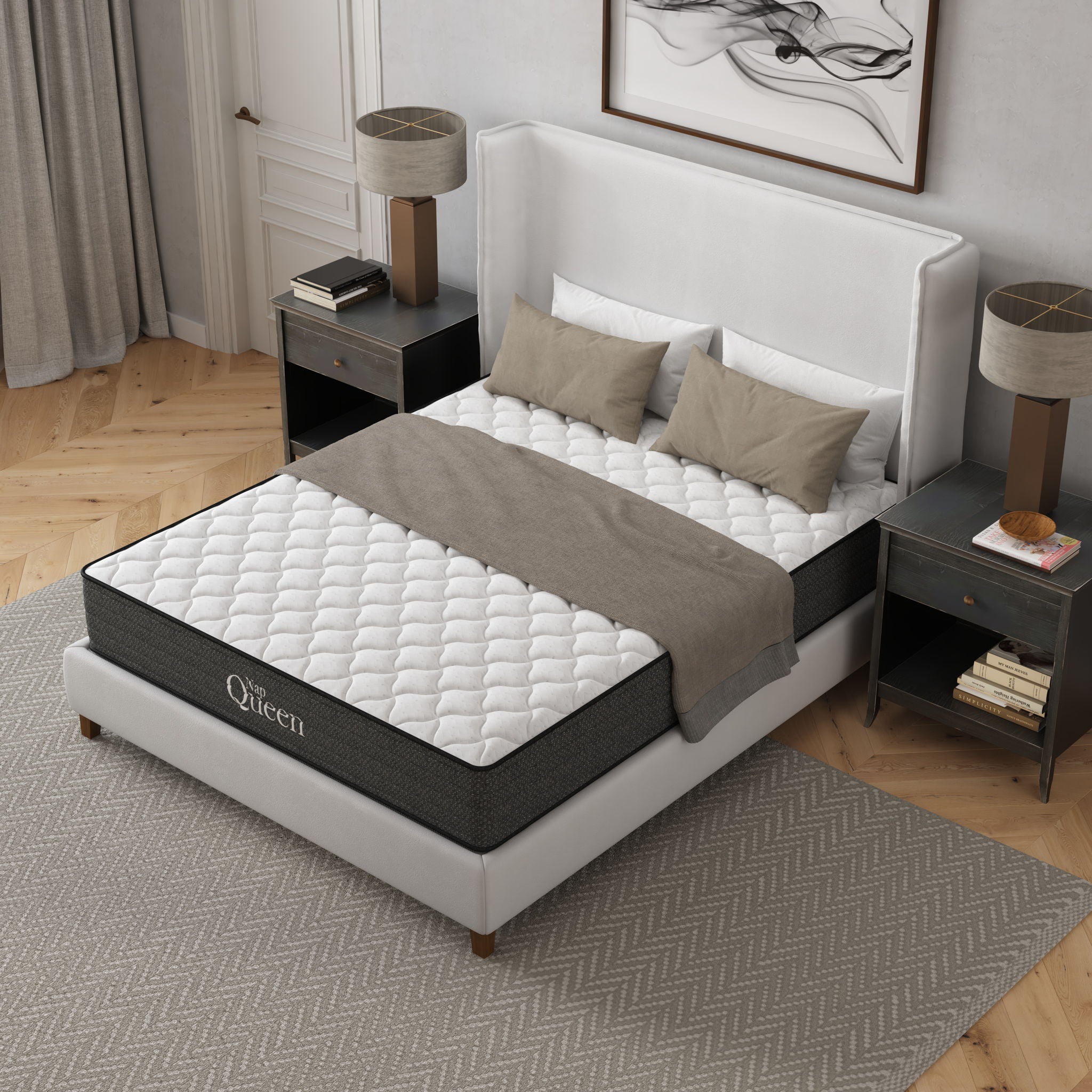 Victoria - 12" Cooling Gel Hybrid Mattress