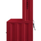 ACME Cargo Desk & Hutch, Red 37917