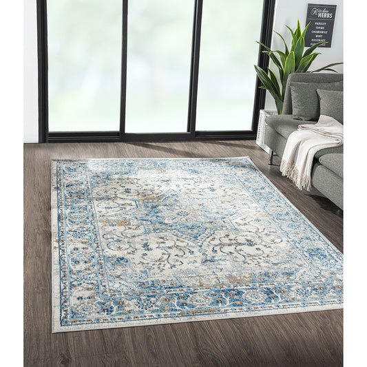 Medallion Woven Area Rug