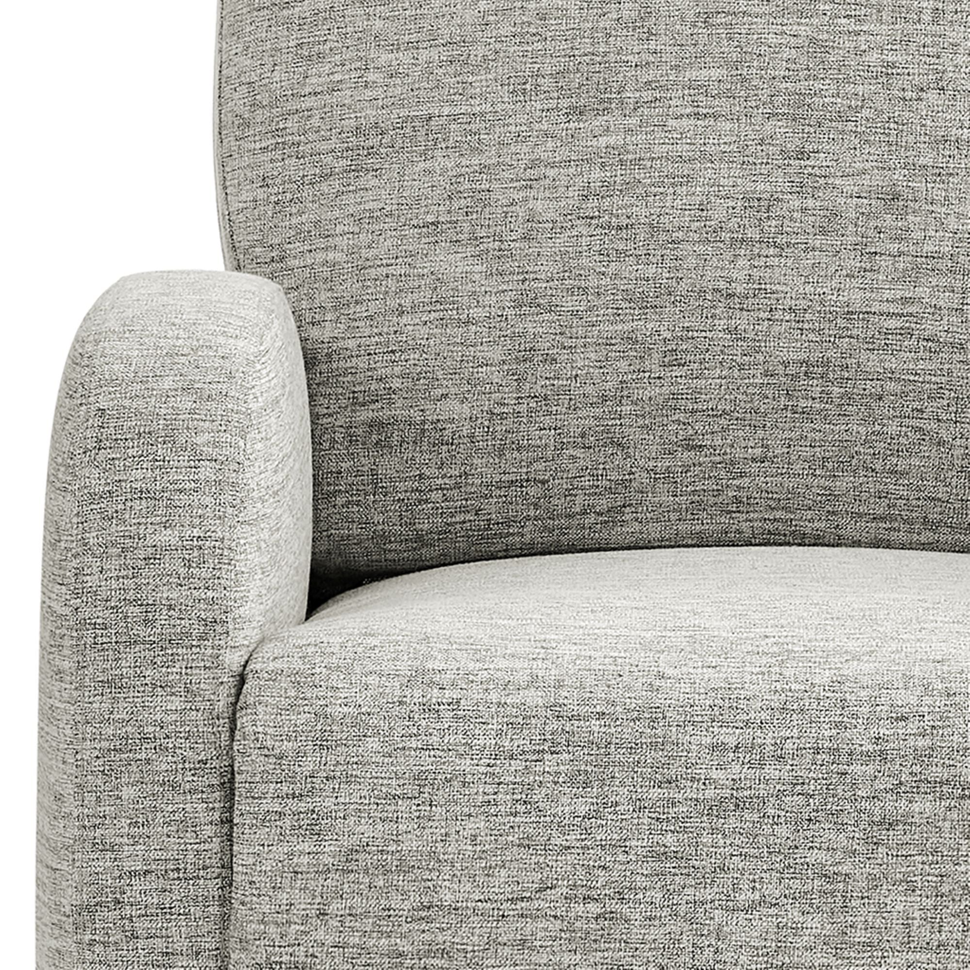 Raylin - Upholstered Push Back Recliner - Gray