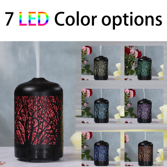 Creative Branch Wrought Iron Aroma Diffuser Spray Humidifier Plug-In Mini Home Bedroom Office Desktop Humidification
