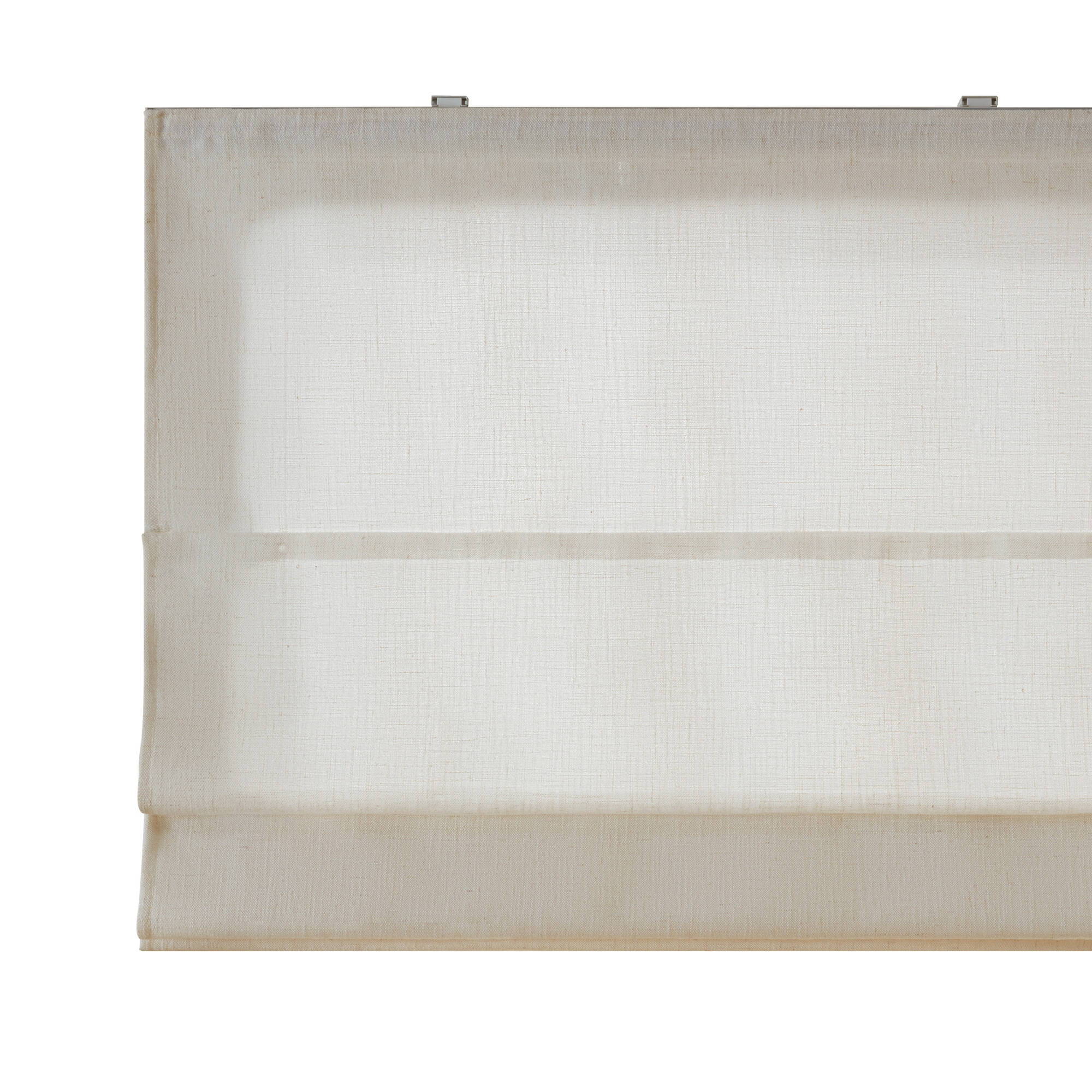 Emery - 64" x 35" Cordless Roman Shade - Ivory