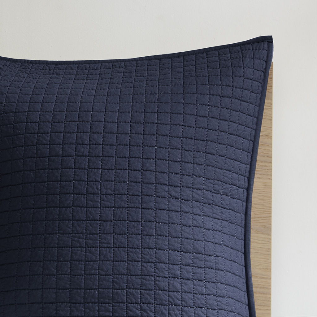 Brooklyn - King Comforter Set - Indigo Blue