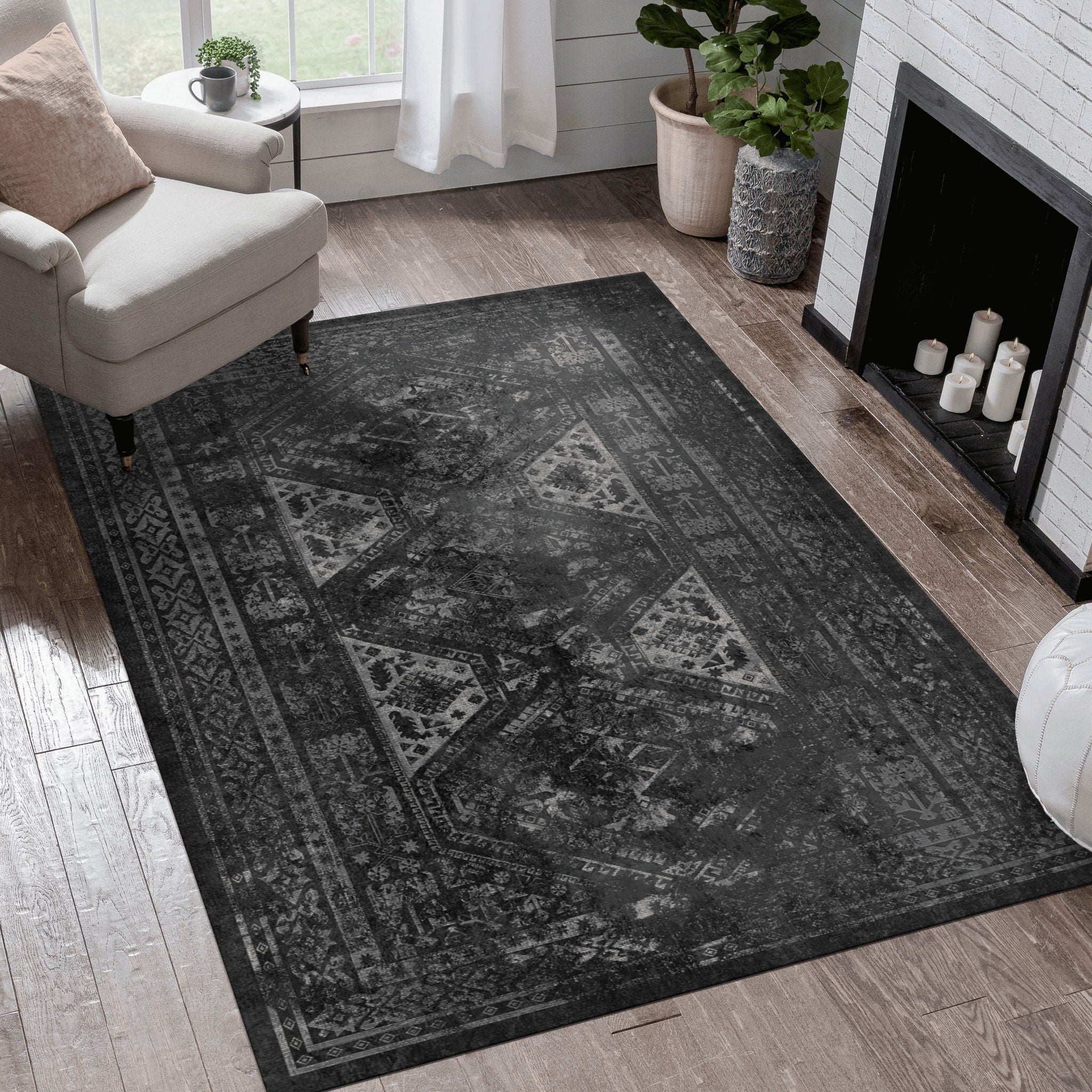 Maval - Trendy Washable Area Rug