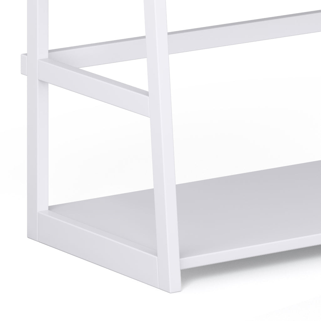 Acadian - Ladder Shelf Bookcase - White