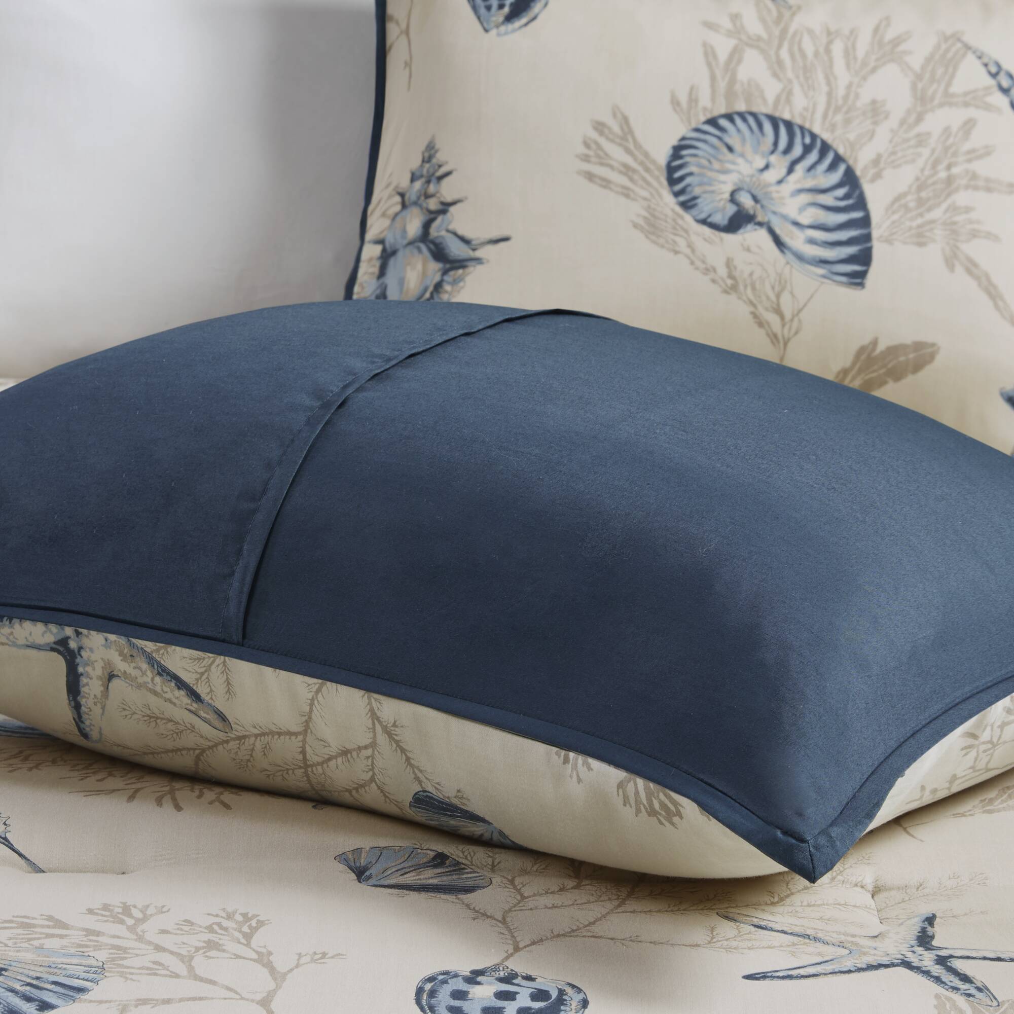 Bayside - California King Comforter (Set of 7) - Blue