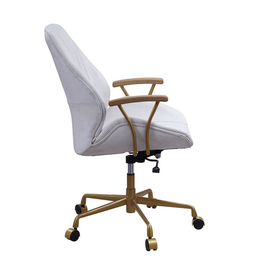ACME Hamilton Office Chair in Vintage White Finish 93241