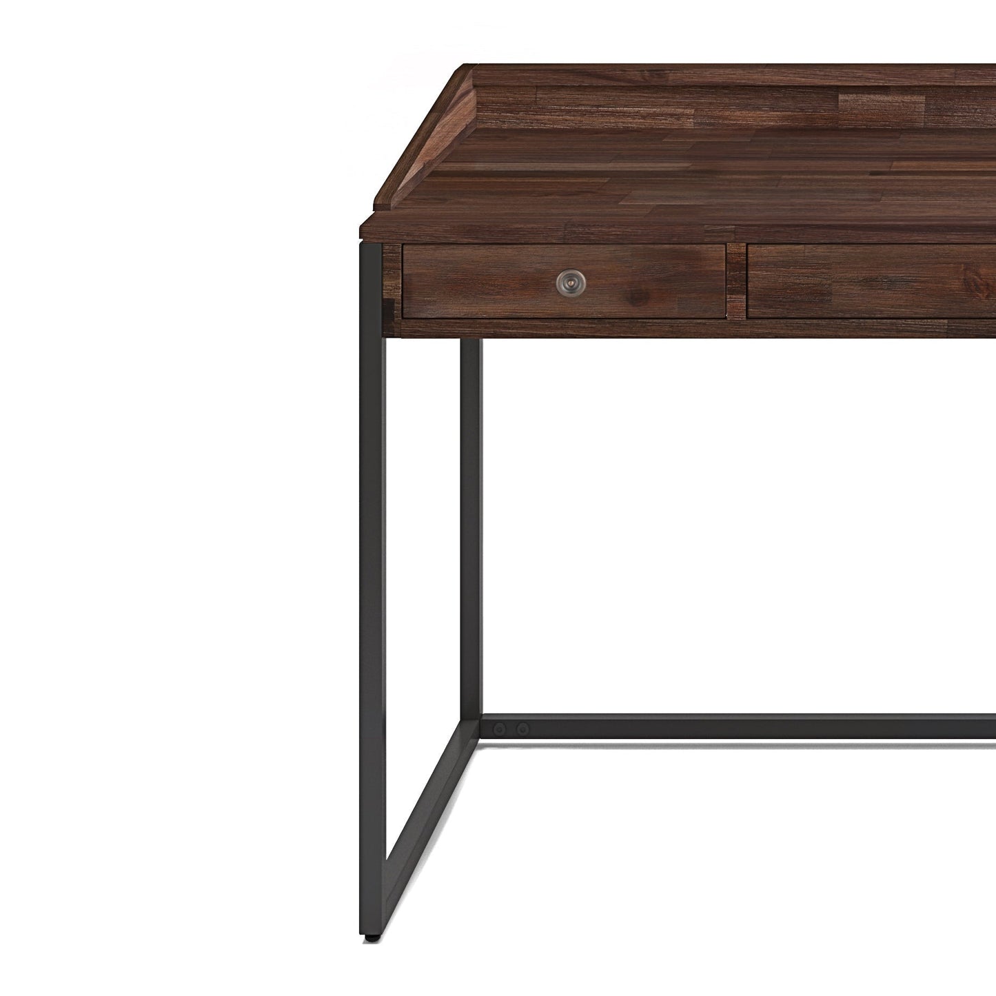 Ralston - Desk - Distressed Charcoal Brown